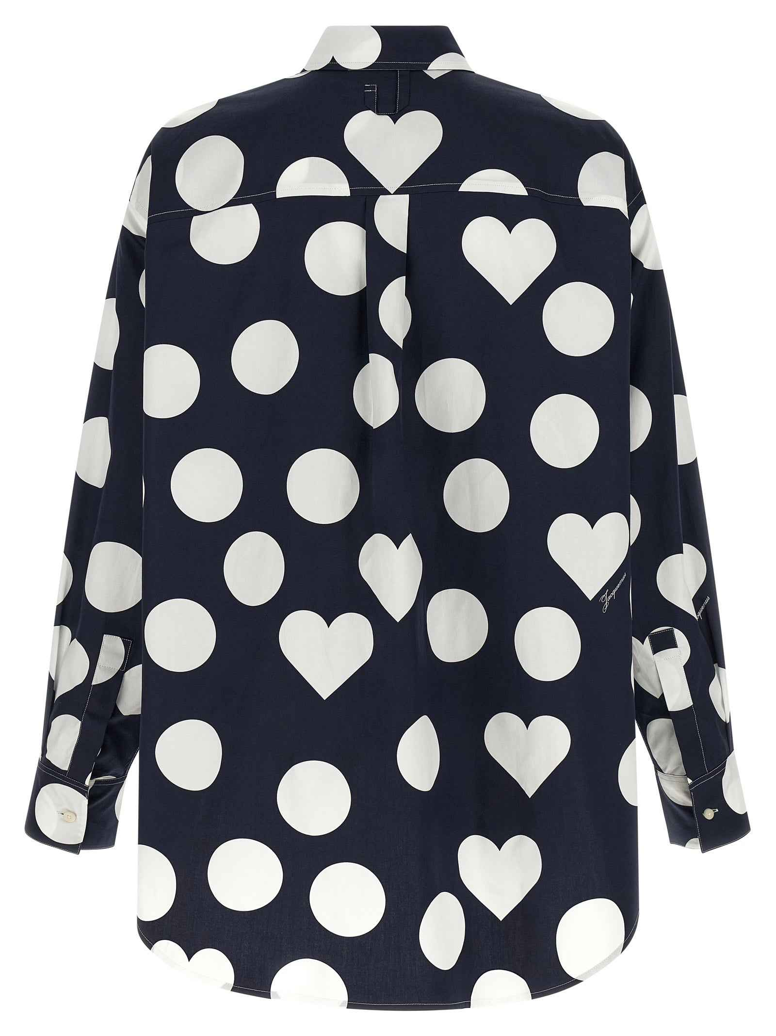 Jacquemus Blue Cotton Blouse