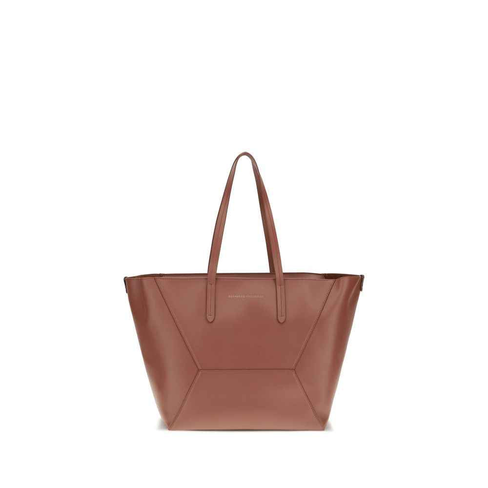 Brunello Cucinelli Multicolor Calf Leather Bos Taurus Shoulder Bag