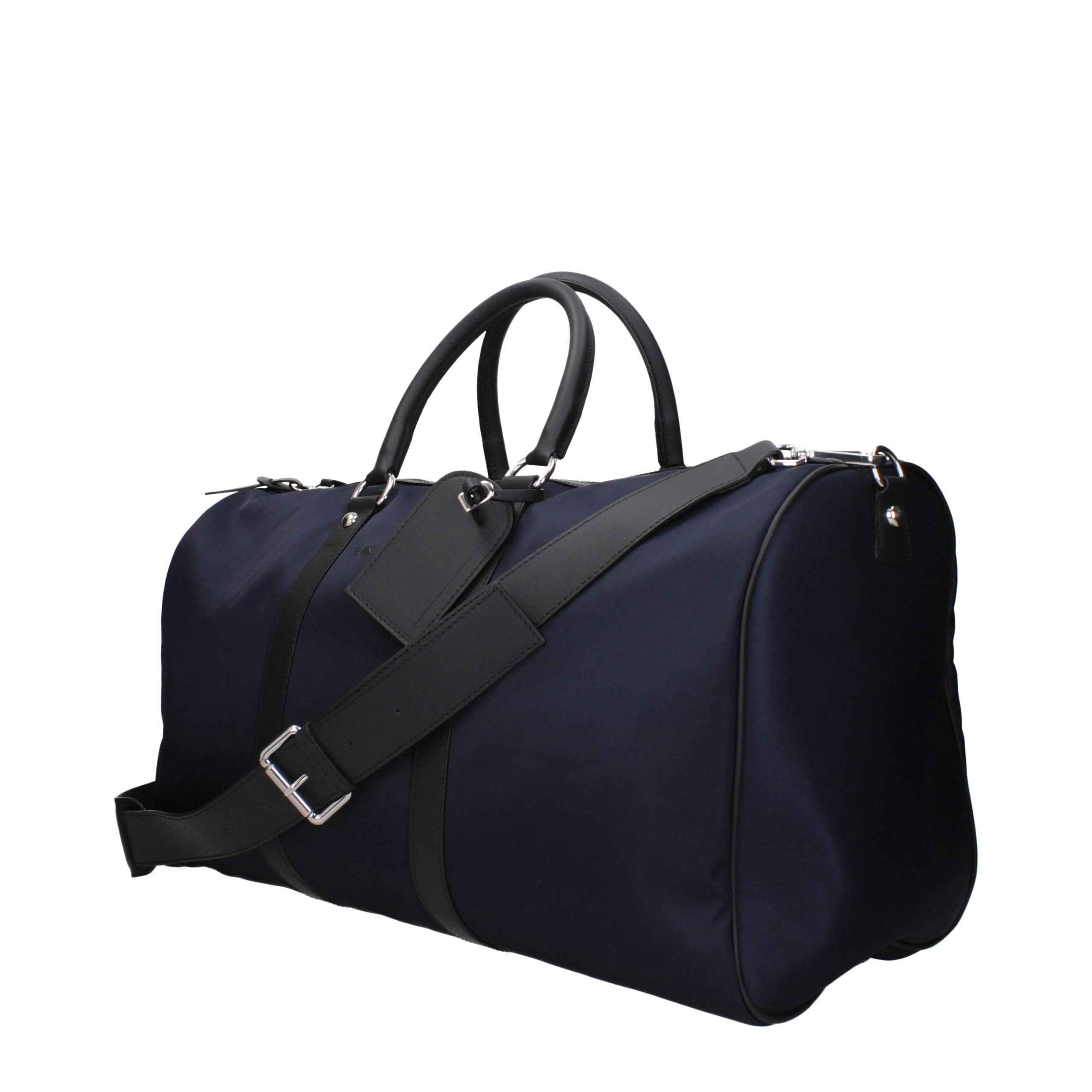 Kiton Blue Nylon Luggage And Travel