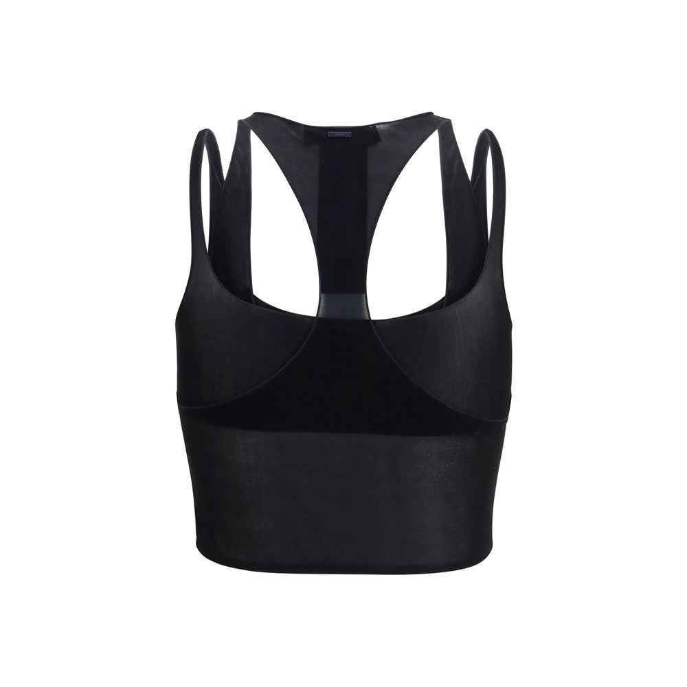 Gucci Black Viscose Blouse