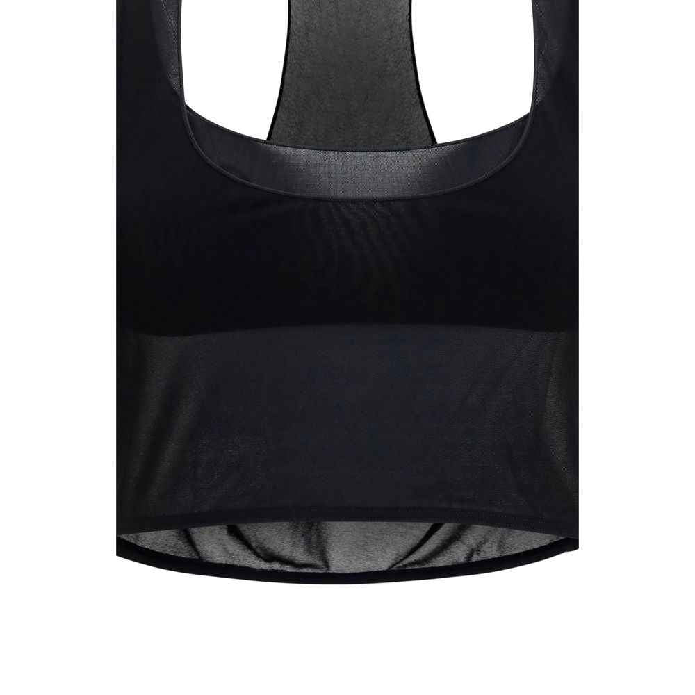 Gucci Black Viscose Blouse