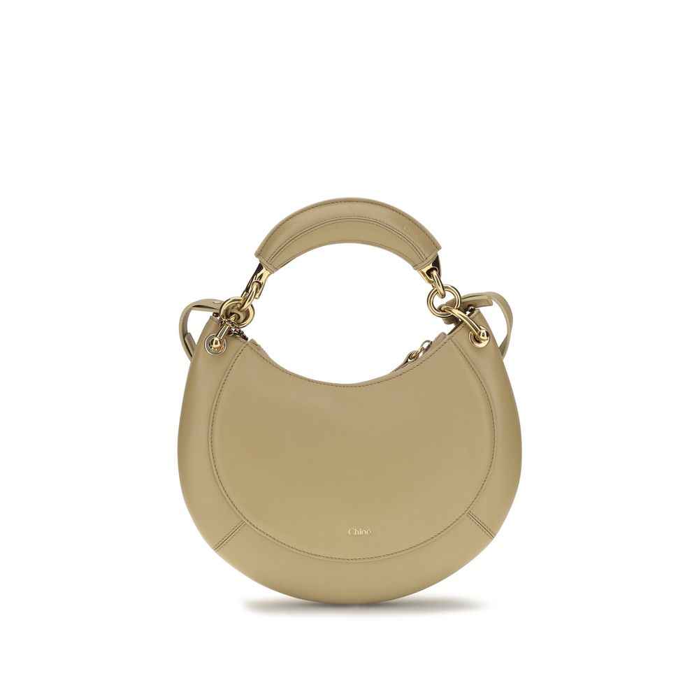 Chloé Beige Calf Leather Bos Taurus Shoulder Bag