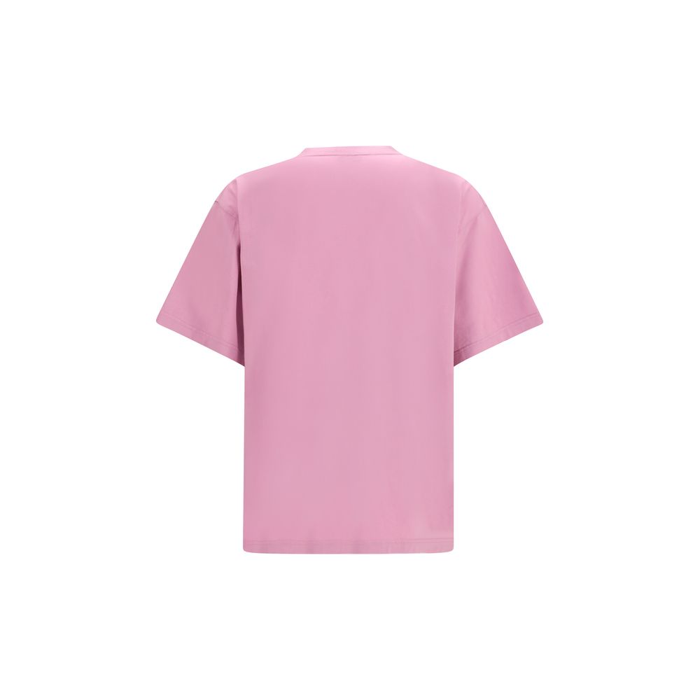 Balenciaga Purple Cotton T-Shirt