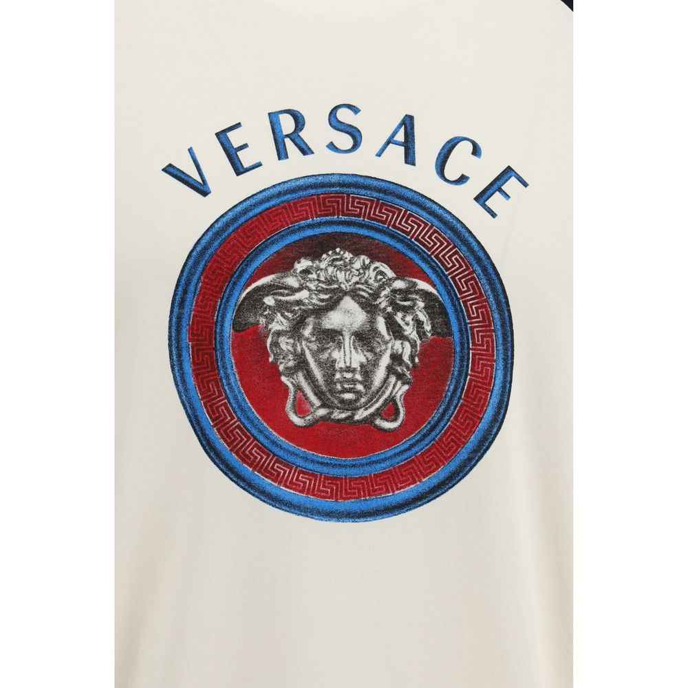 Versace White Cotton T-Shirt