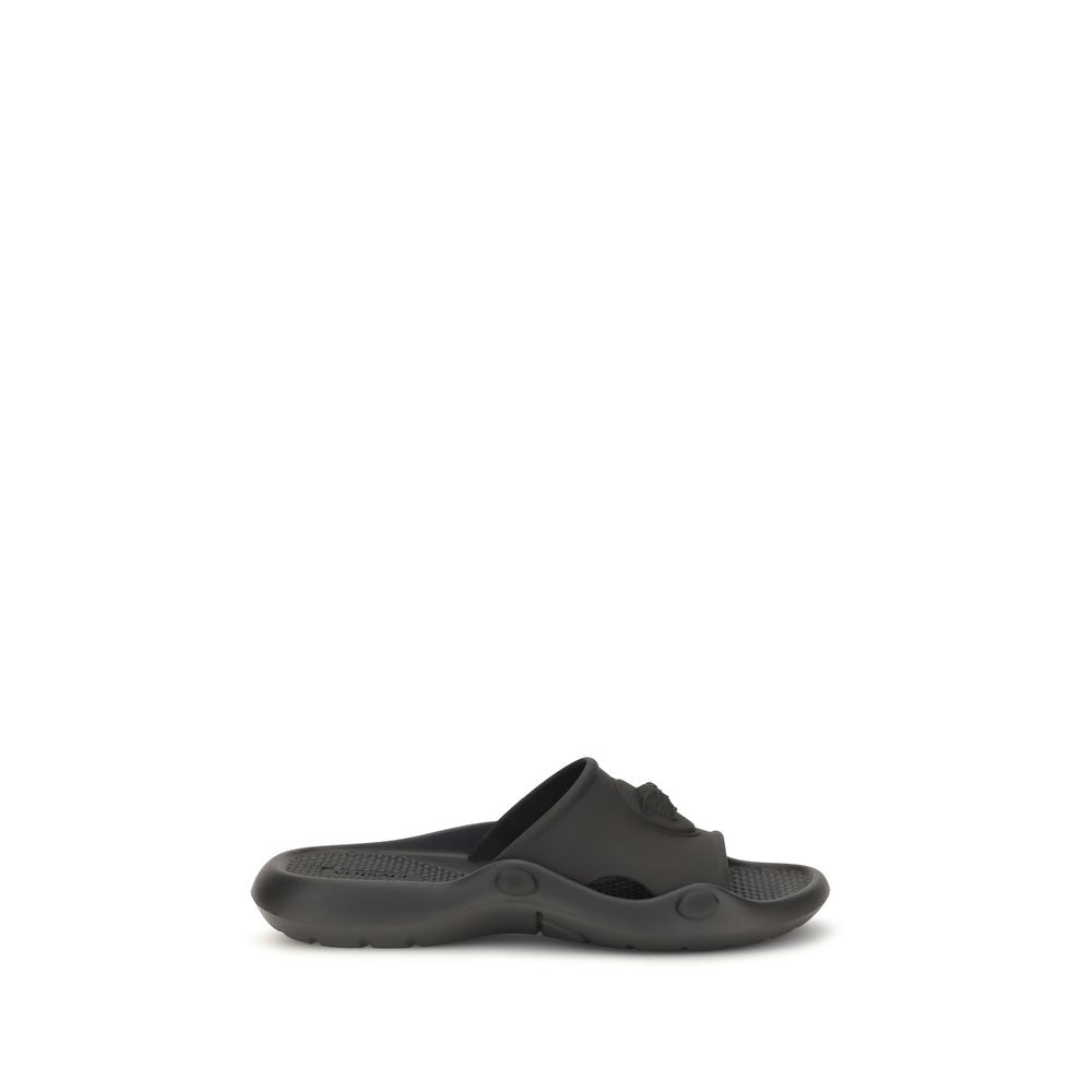 Versace Black Rubber Sandals