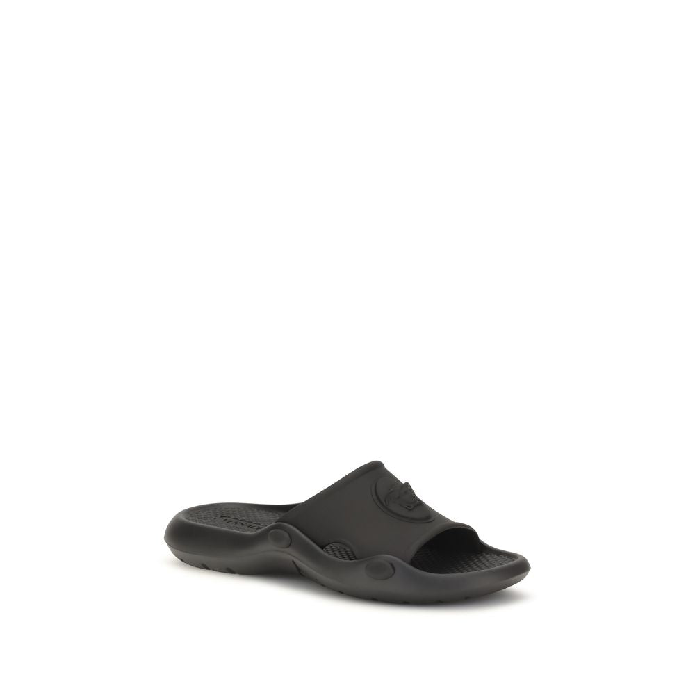 Versace Black Rubber Sandals