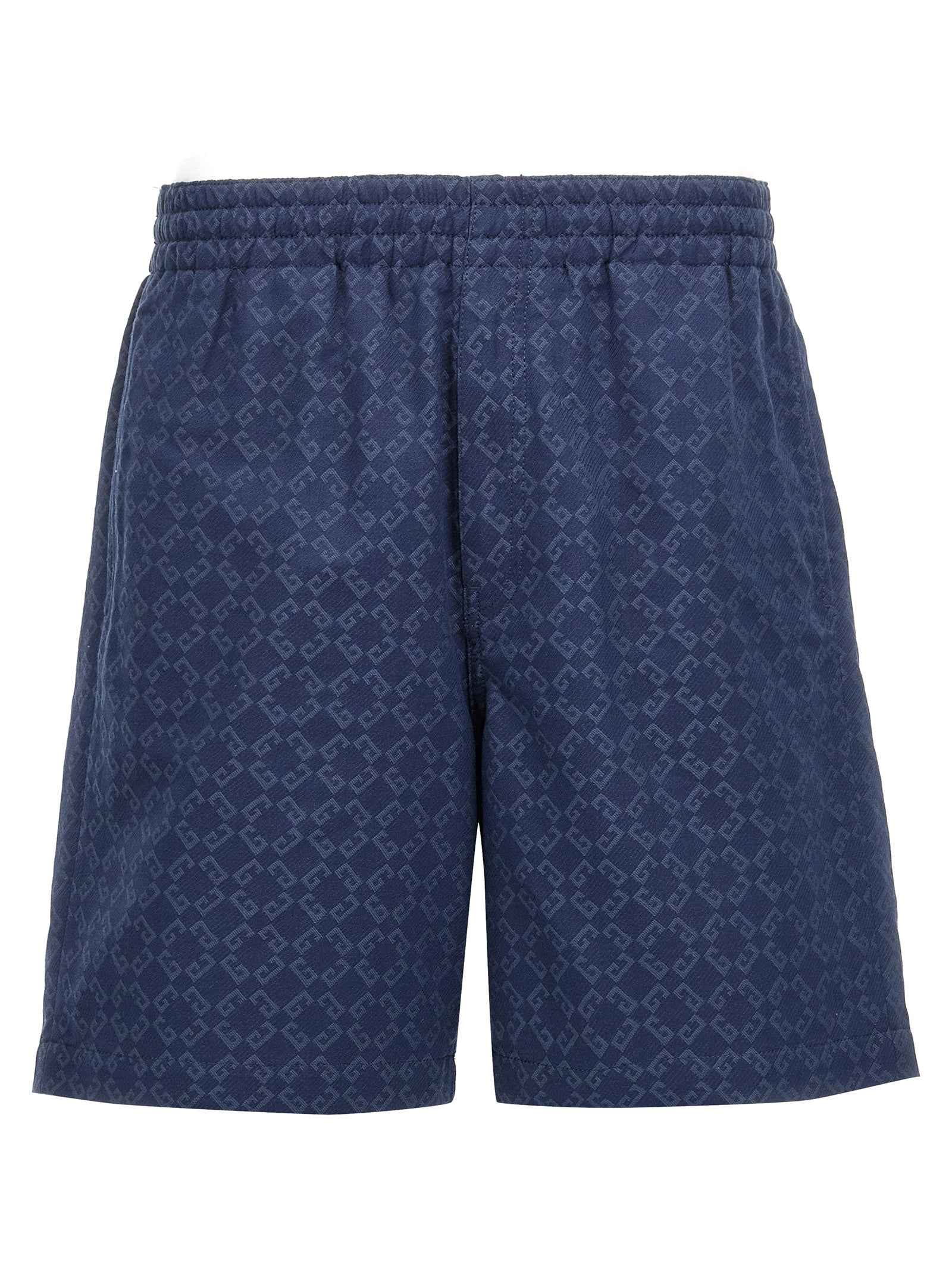 Givenchy Blue Cotton Bermuda Shorts