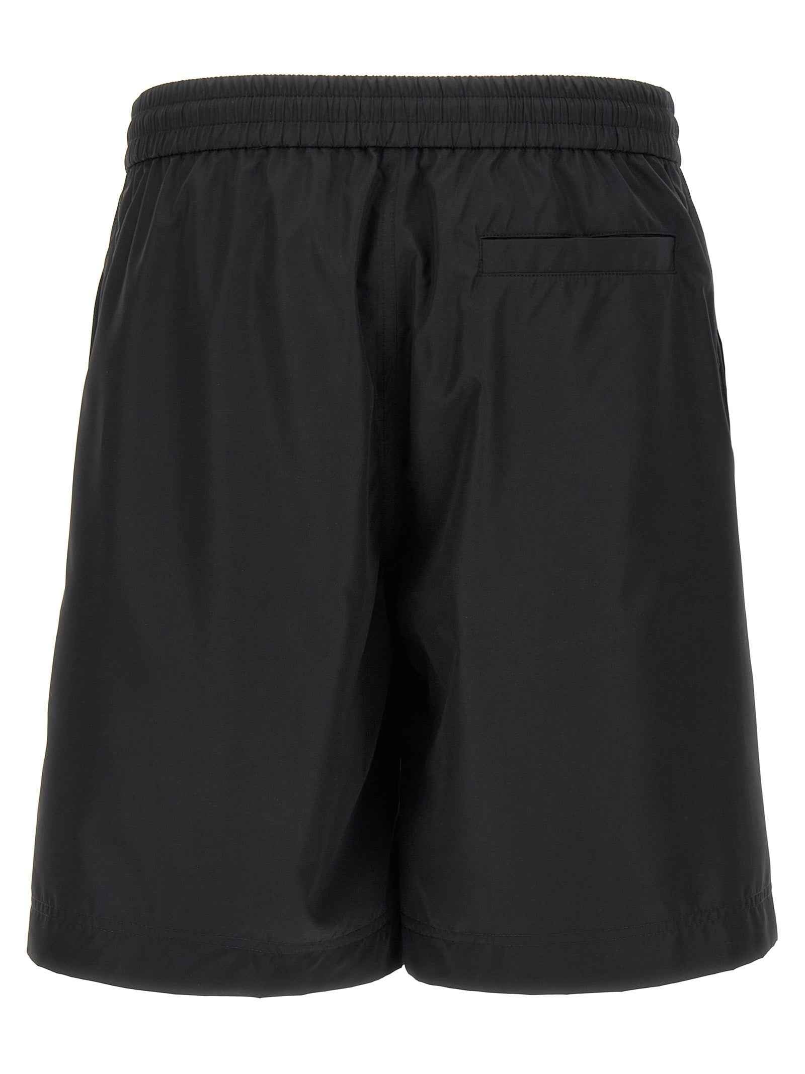 Givenchy Black Polyester Bermuda Shorts