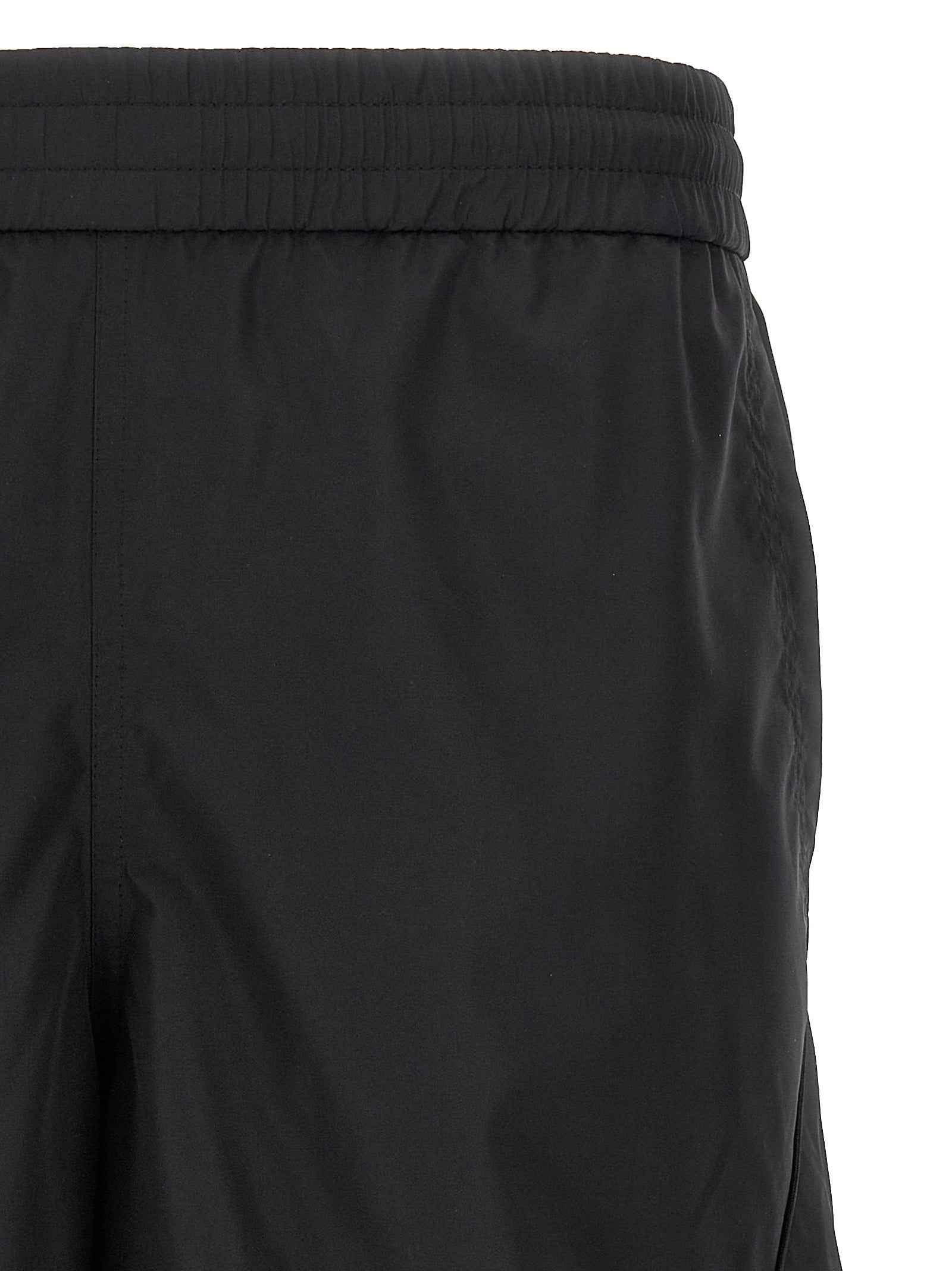 Givenchy Black Polyester Bermuda Shorts