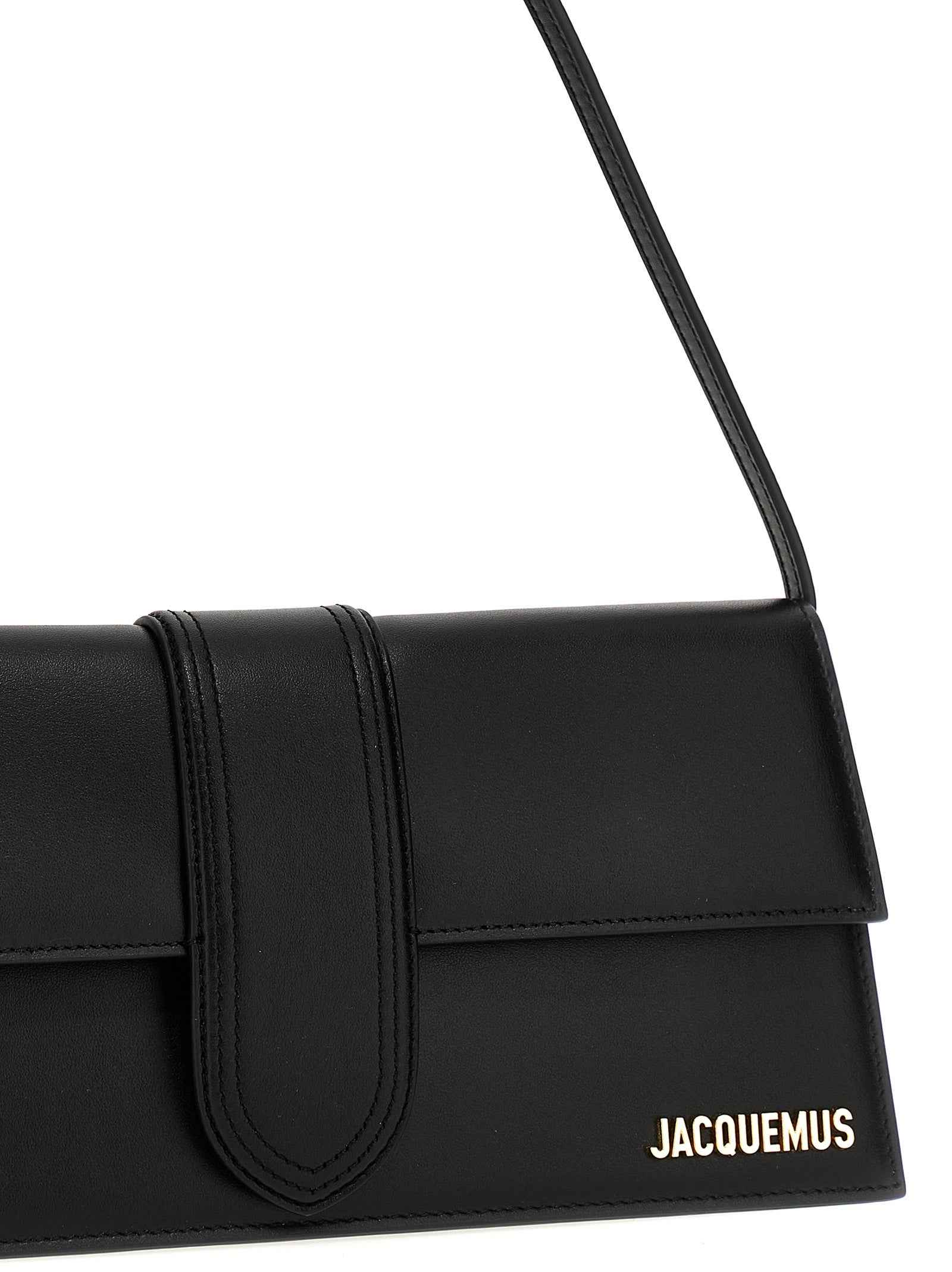 Jacquemus Black Cowhide Shoulder Bag