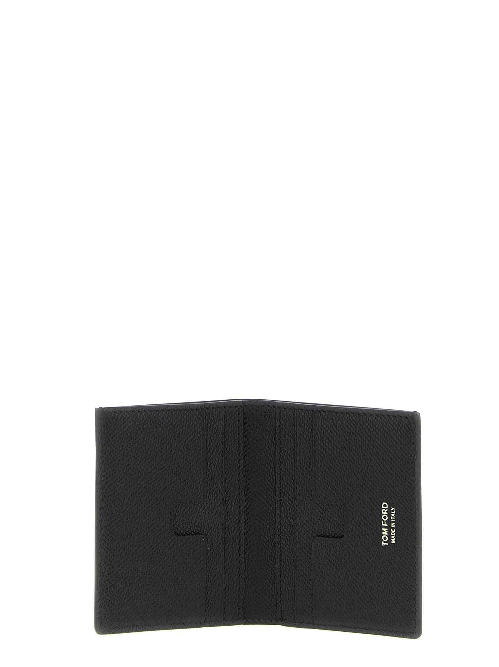 Tom Ford Black Calfskin Cardholder