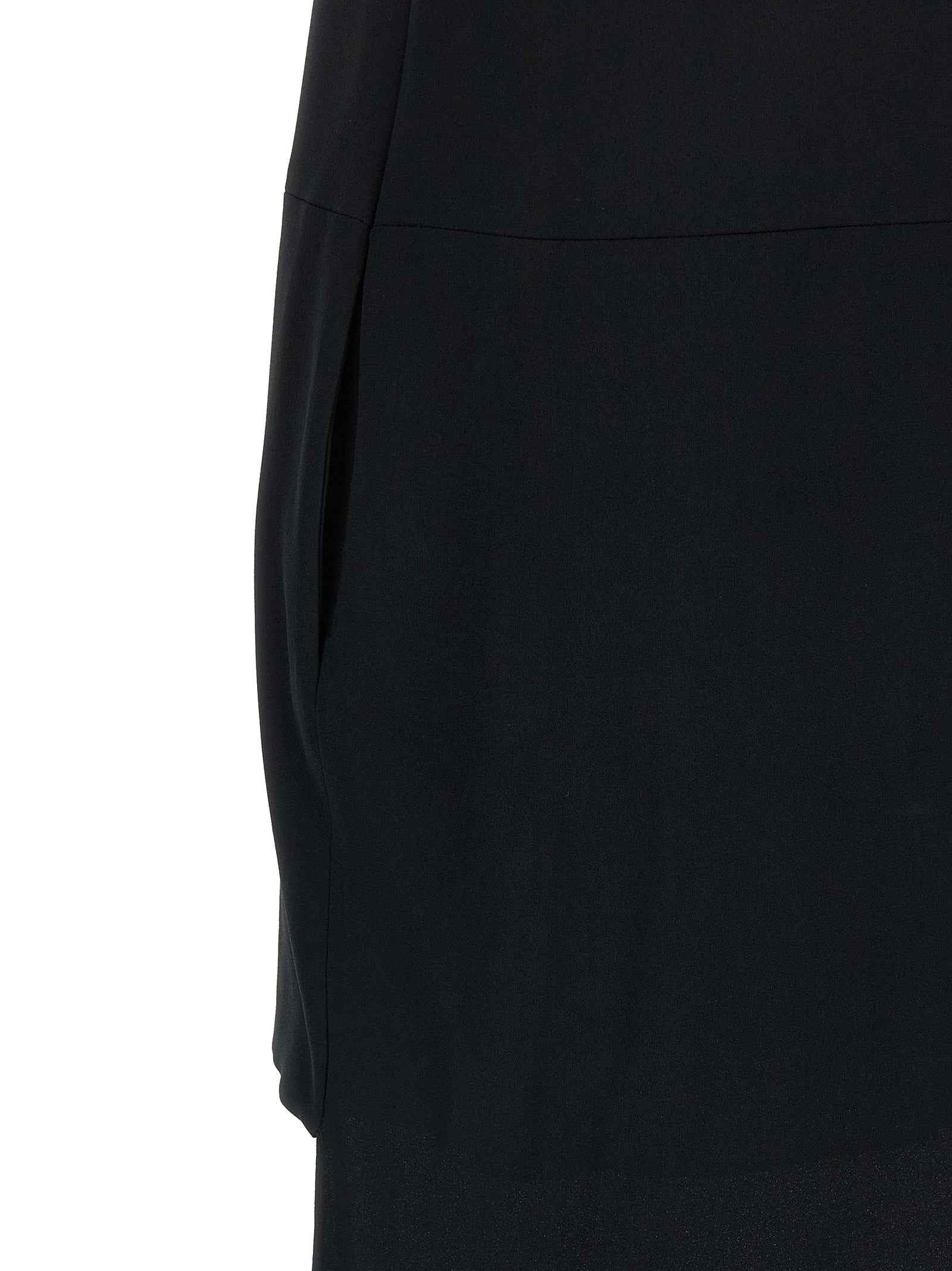 Tom Ford Black Acetate Long Dress