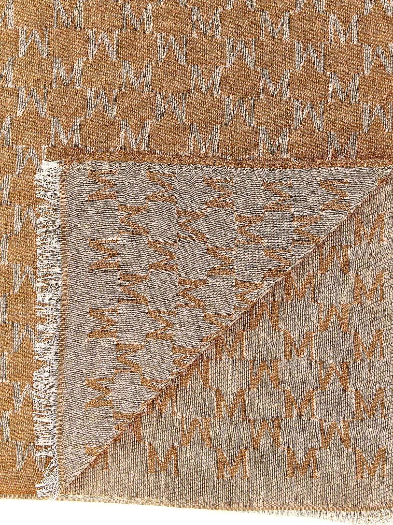Max Mara Brown Cotton Foulard