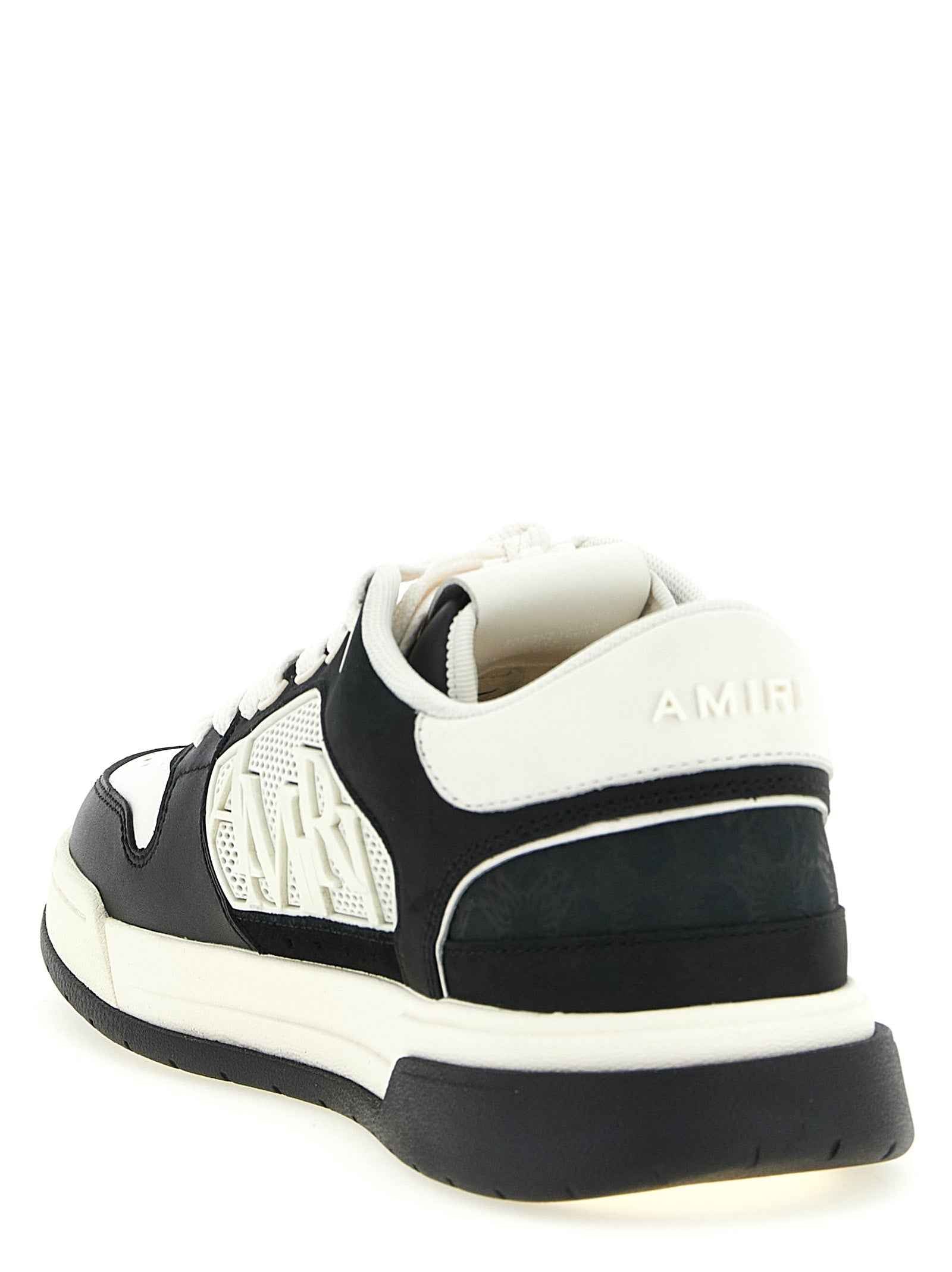 Amiri Bicolor Calfskin Low Top Sneakers
