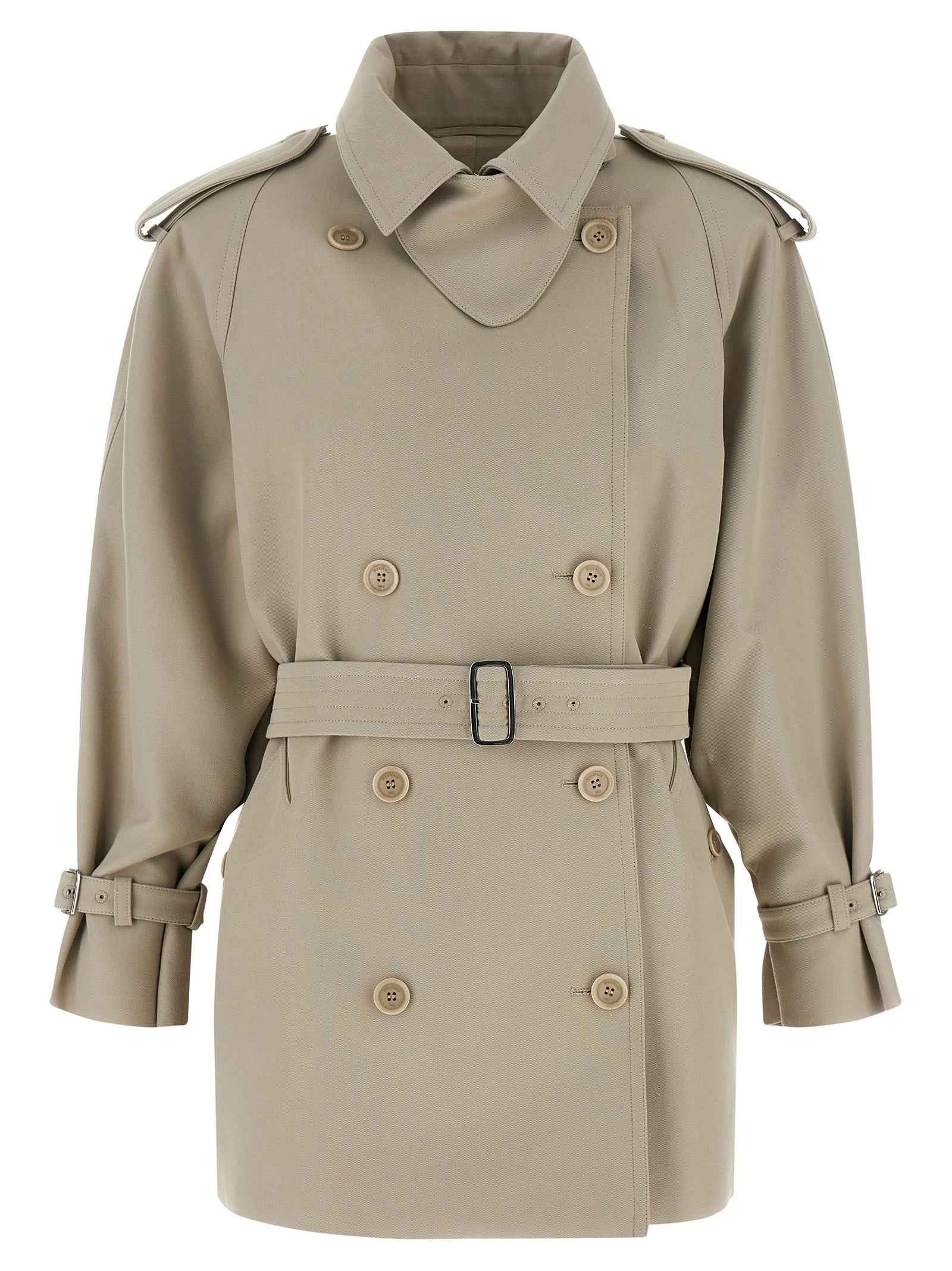 Max Mara Beige Cotton Coat