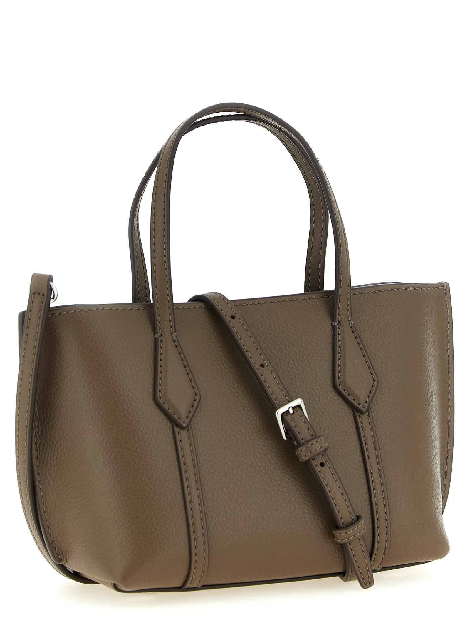 Tory Burch Brown Cowhide Tote Bag