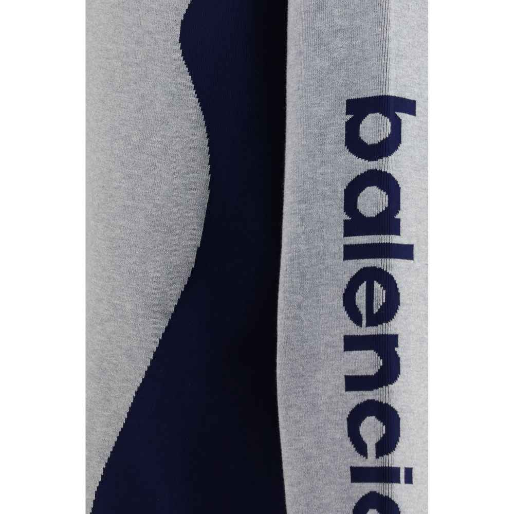 Balenciaga Gray Cotton Sweatshirt