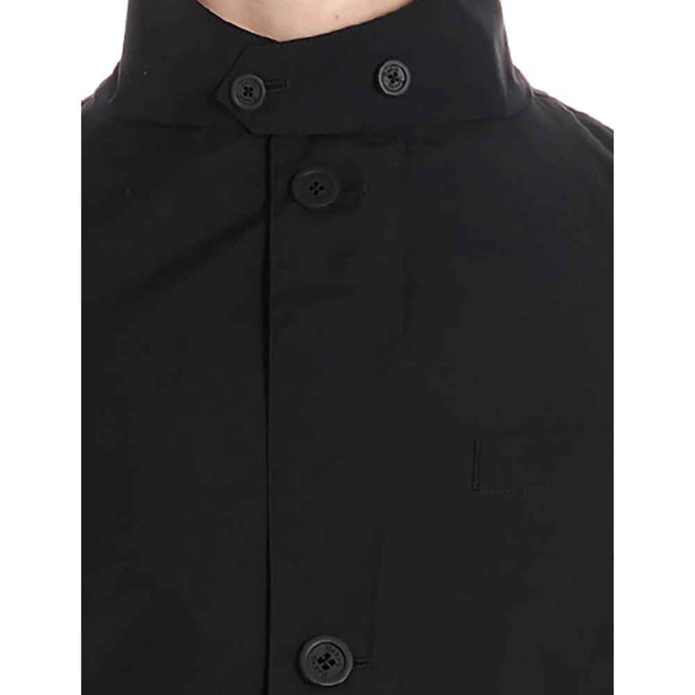 Herno Black Polyester Full-Length Jacket