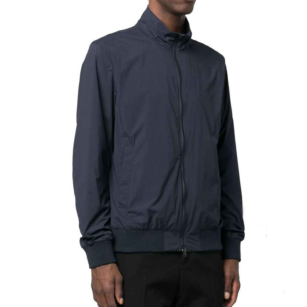 Herno Blue Polyester Bomber