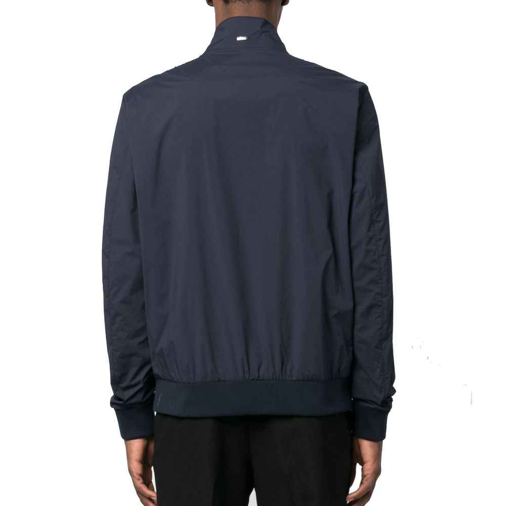 Herno Blue Polyester Bomber