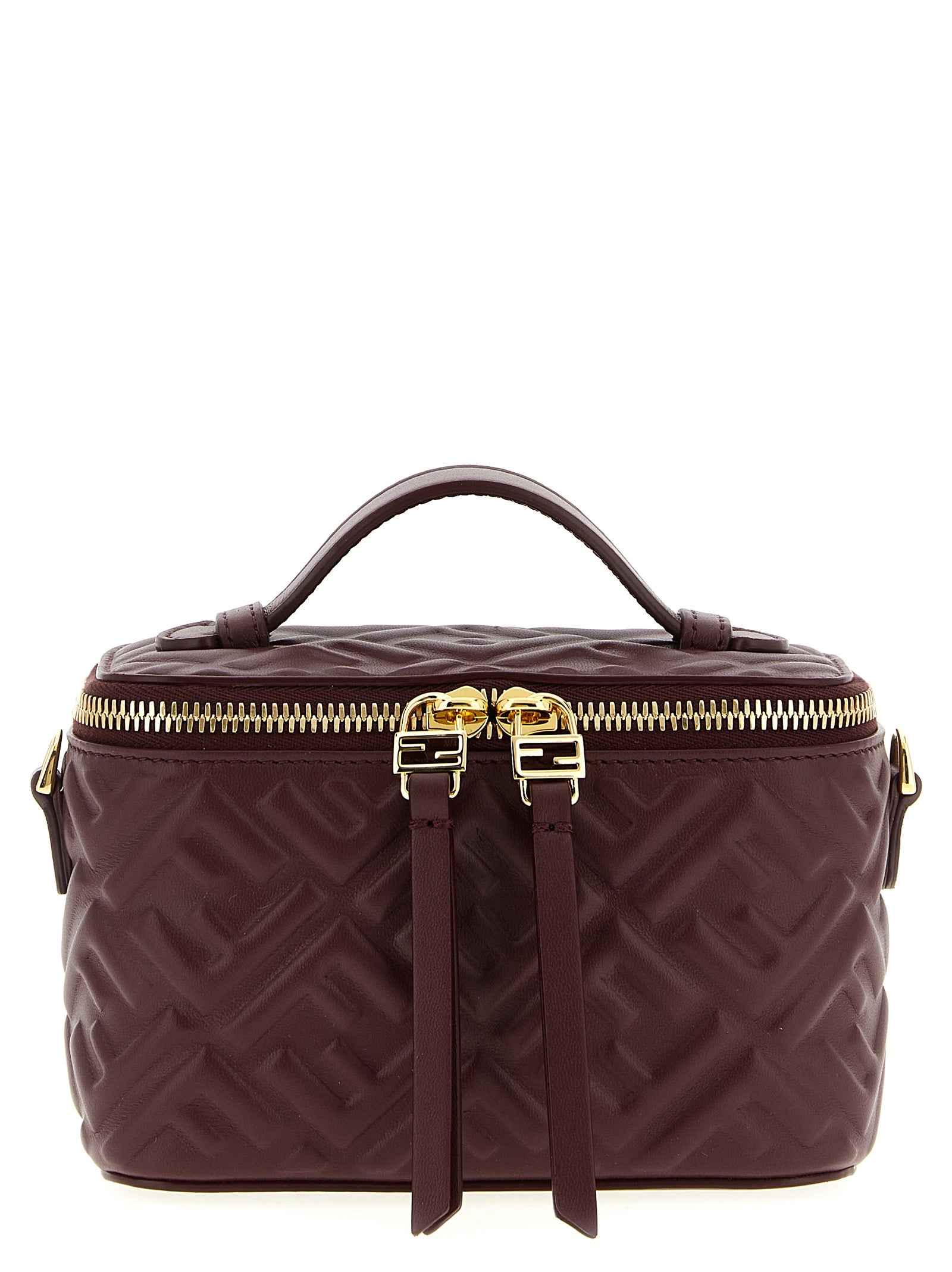 Fendi Multicolor Lamb Leather Handbag