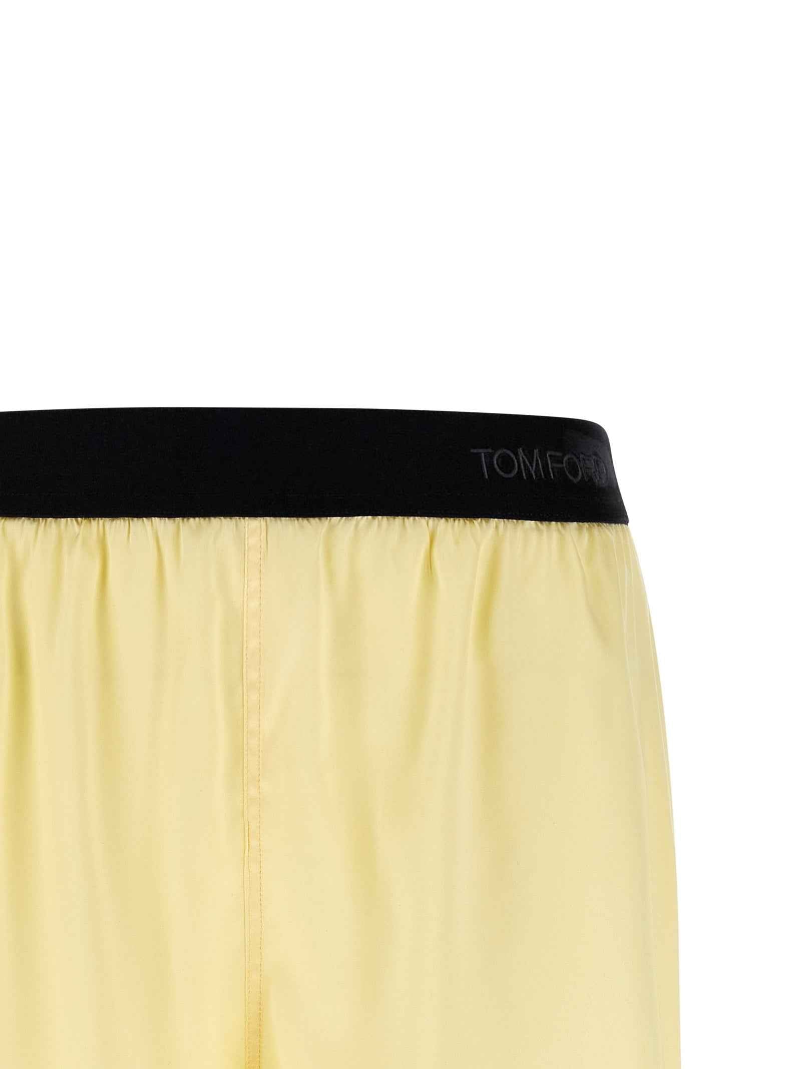 Tom Ford Bicolor Silk Bermuda Shorts