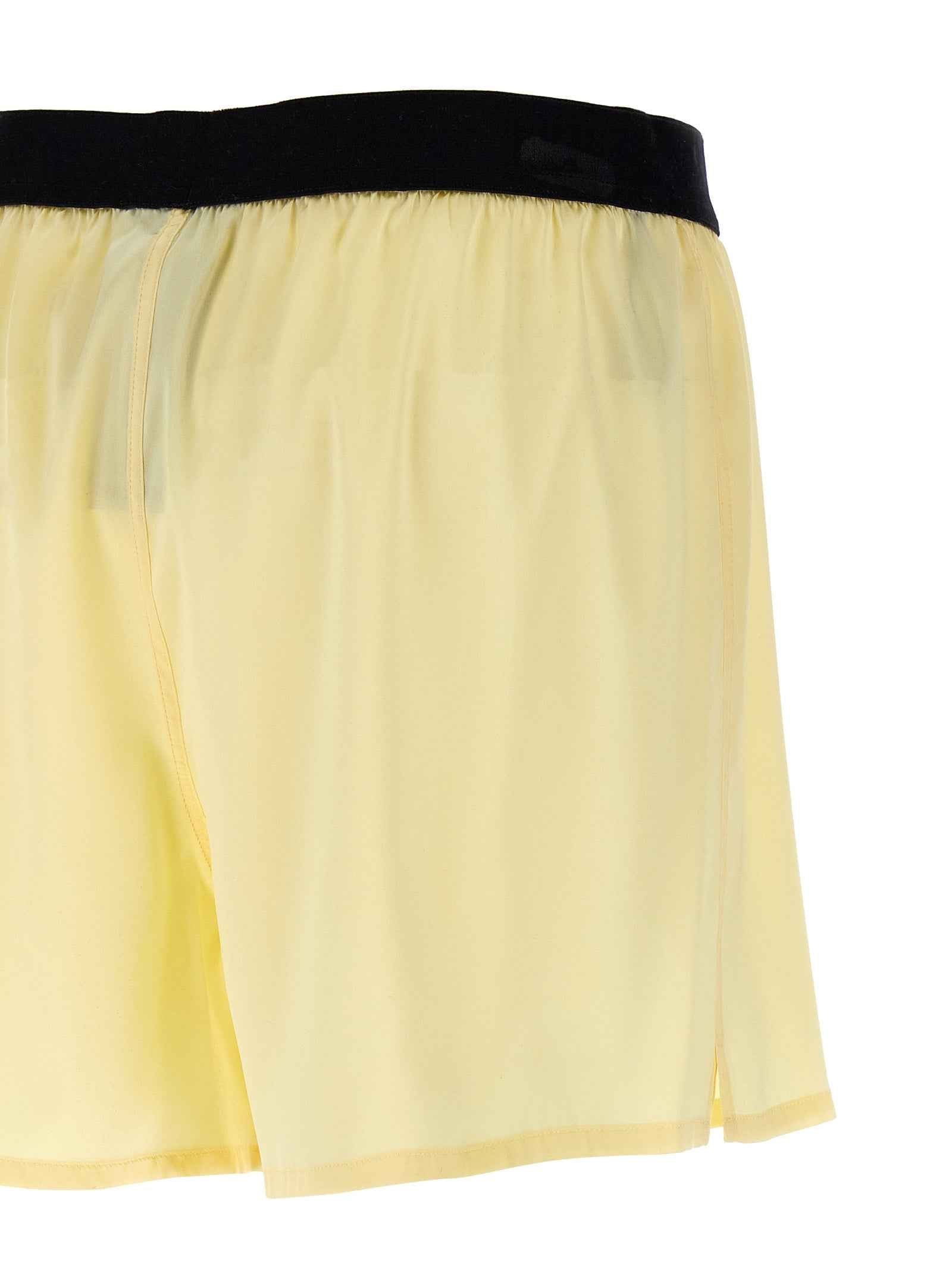 Tom Ford Bicolor Silk Bermuda Shorts