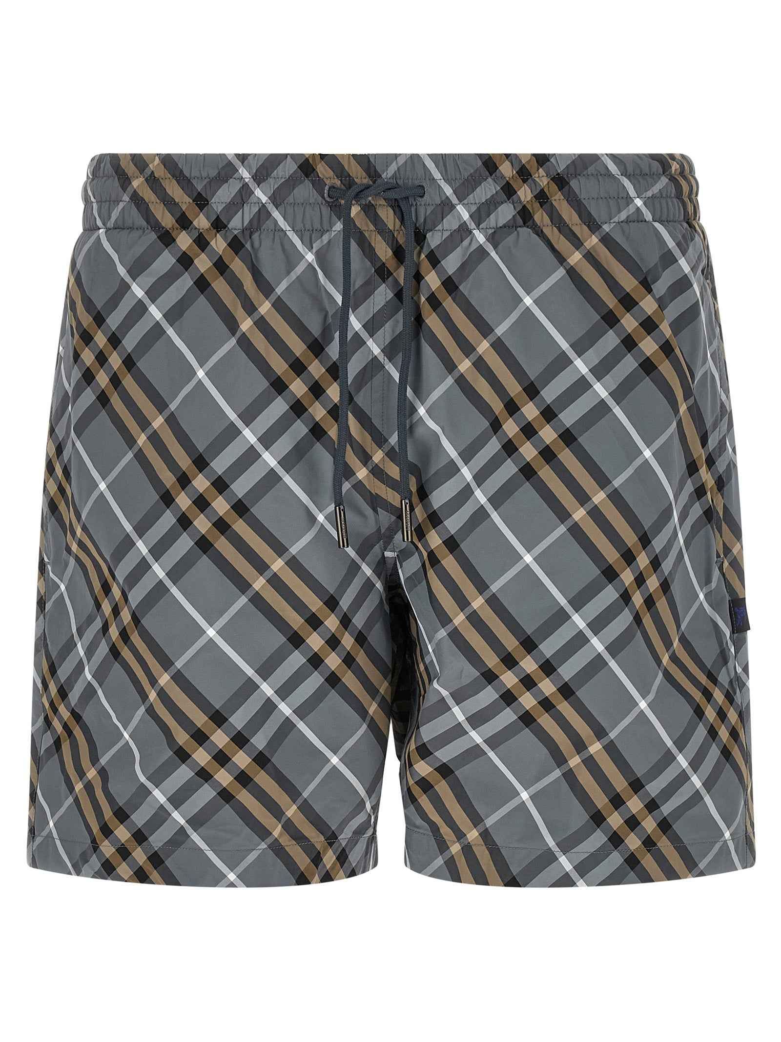 Burberry Blue Polyamide Bermuda Shorts