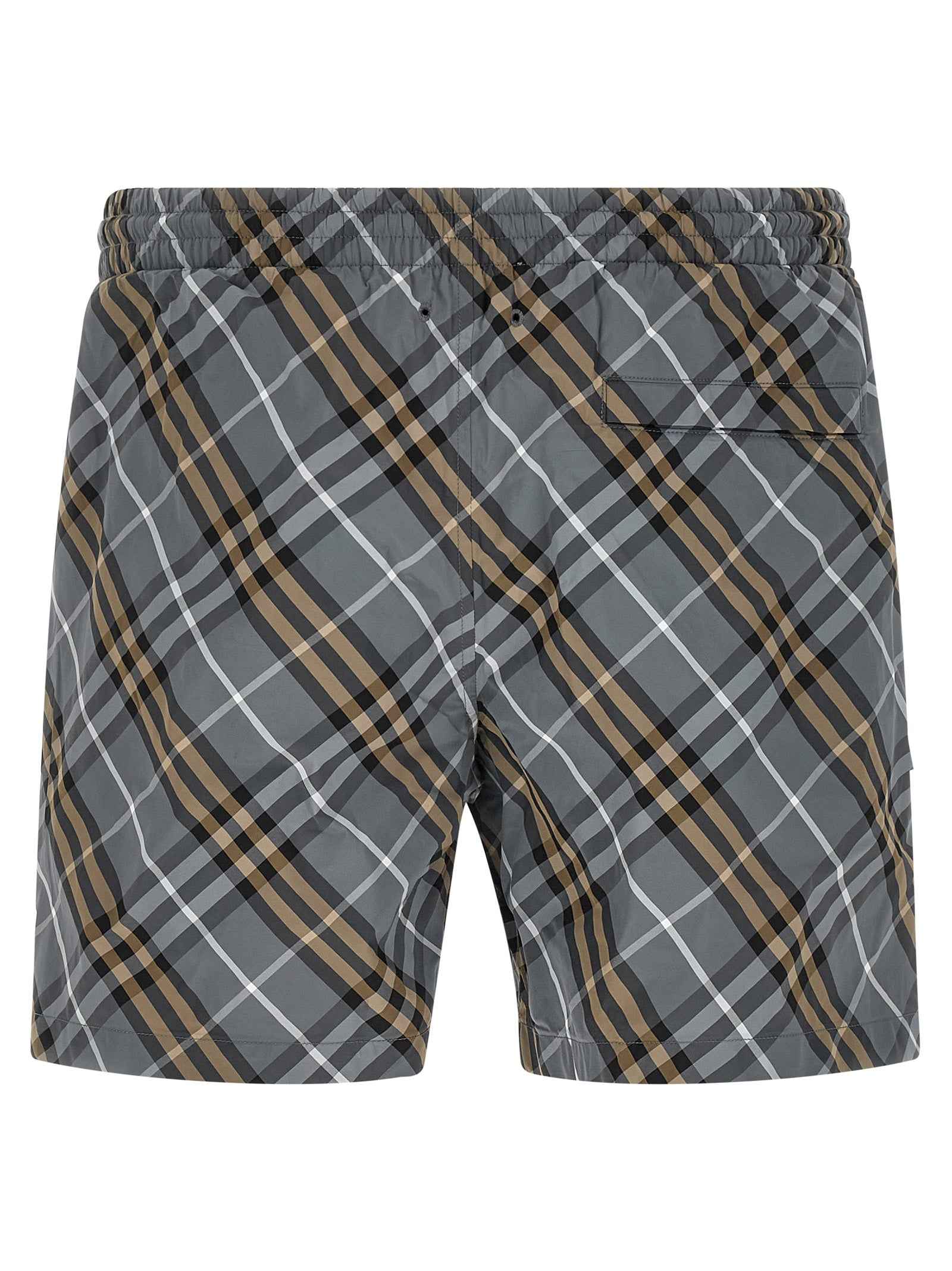 Burberry Blue Polyamide Bermuda Shorts