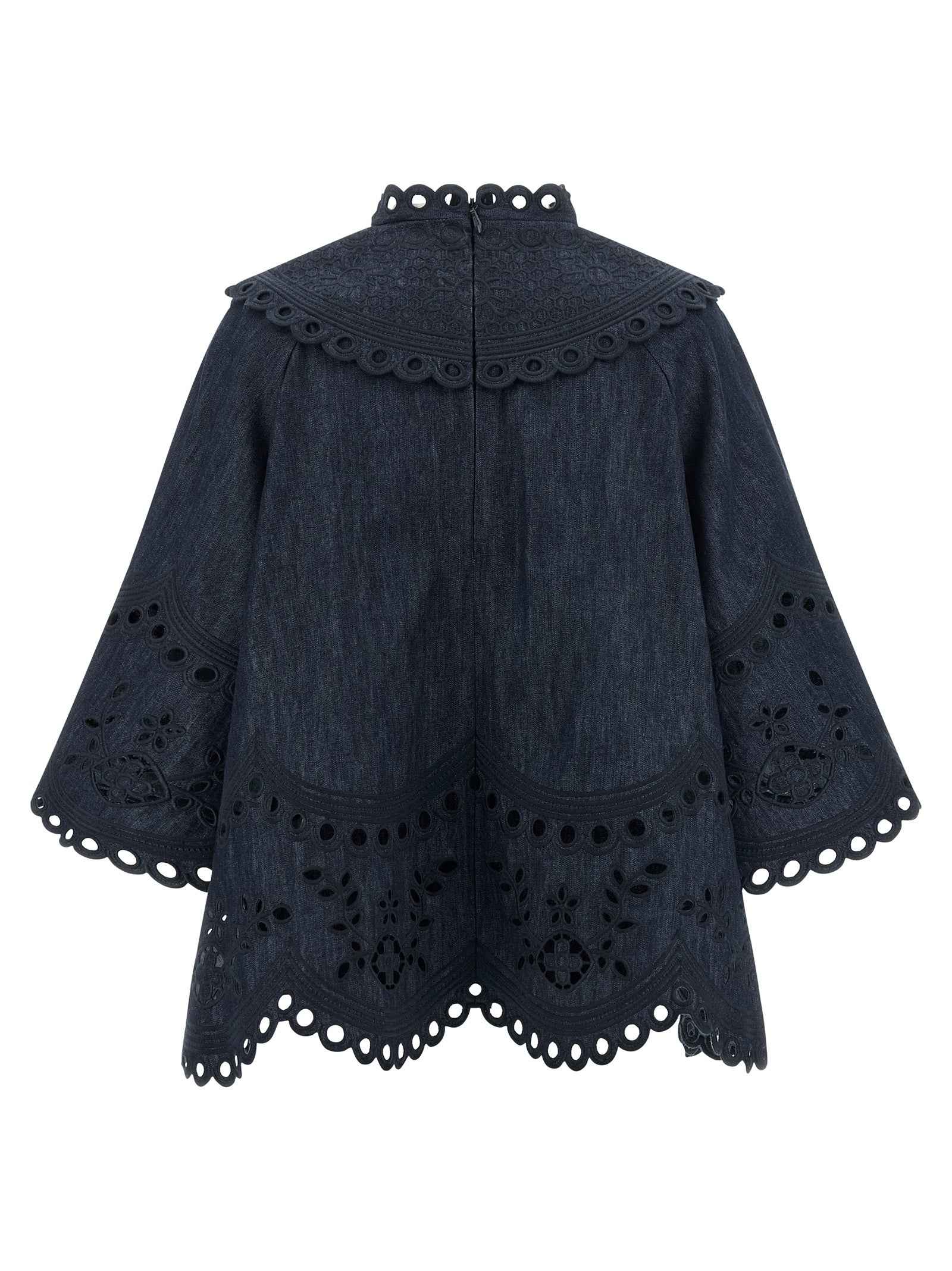Zimmermann Blue Cotton Blouse