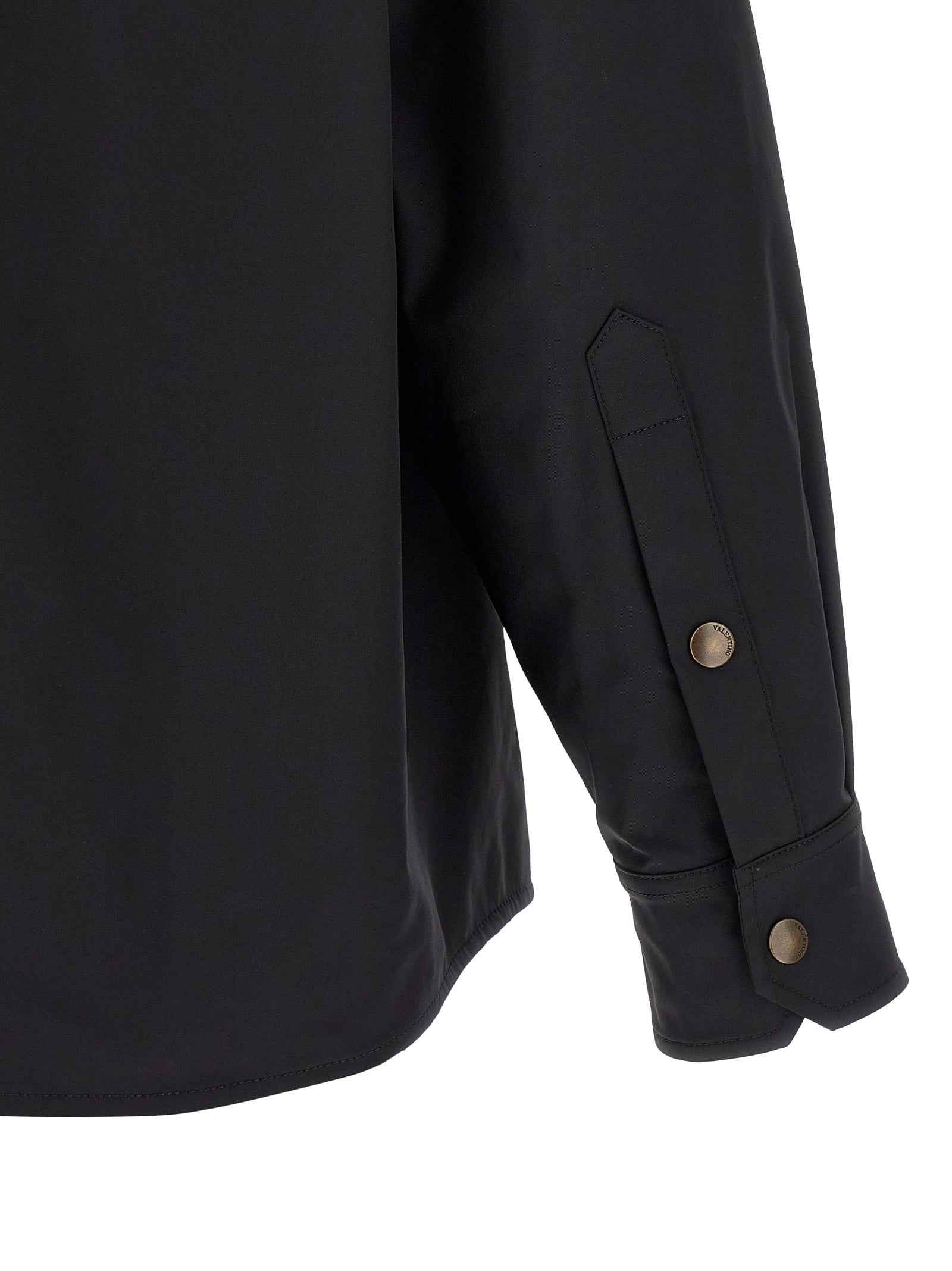Valentino Garavani Black Polyester Jacket