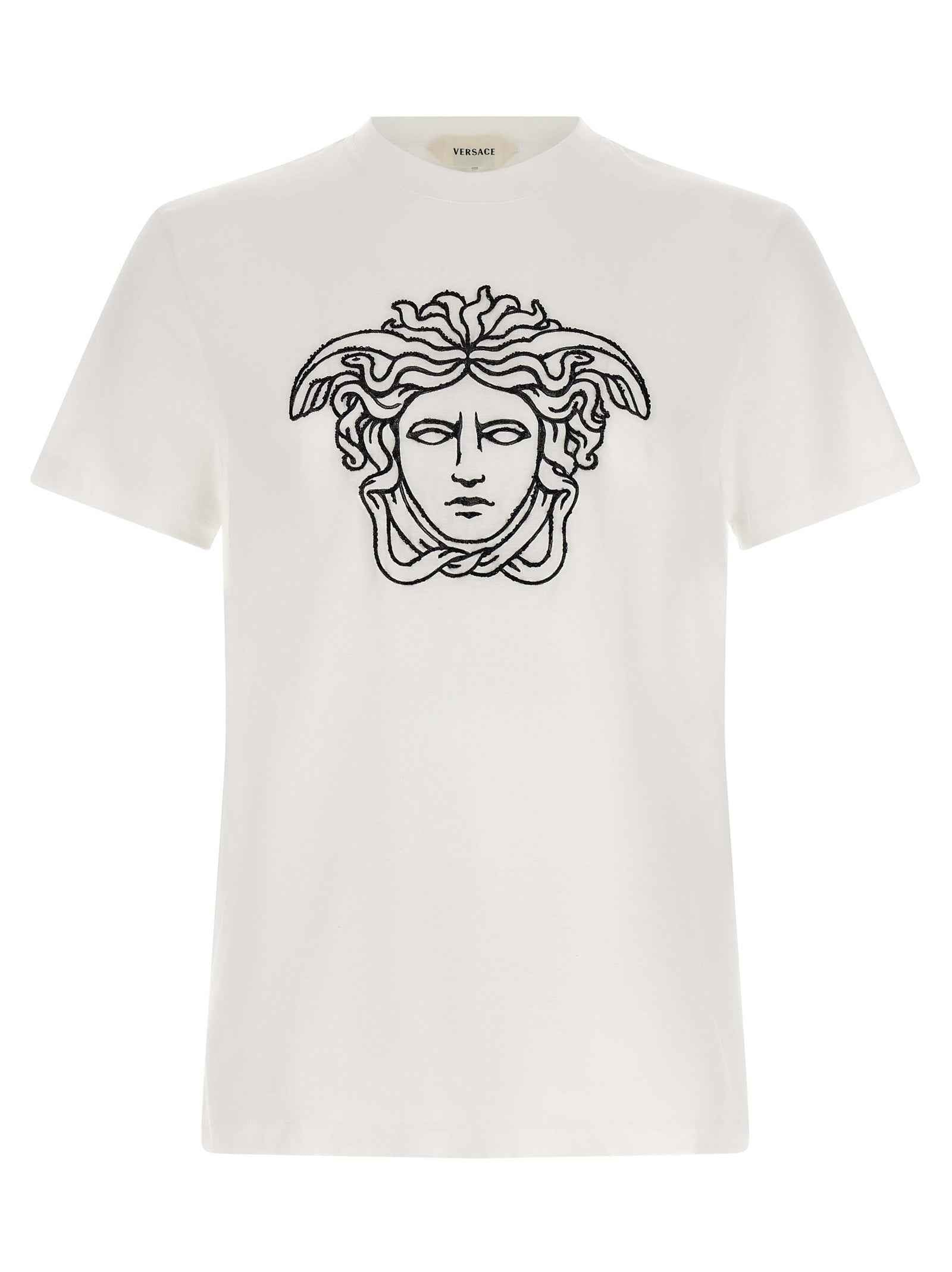 Versace Bicolor Cotton T-Shirt