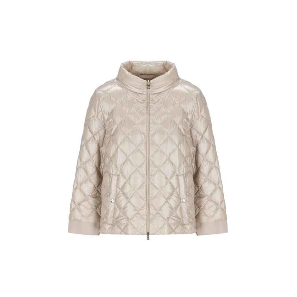 Herno Beige Polyamide Full-Length Jacket