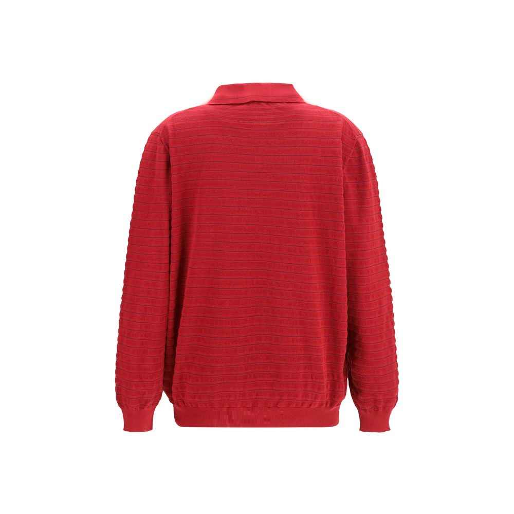Miu Miu Bordeaux Cotton Sweatshirt