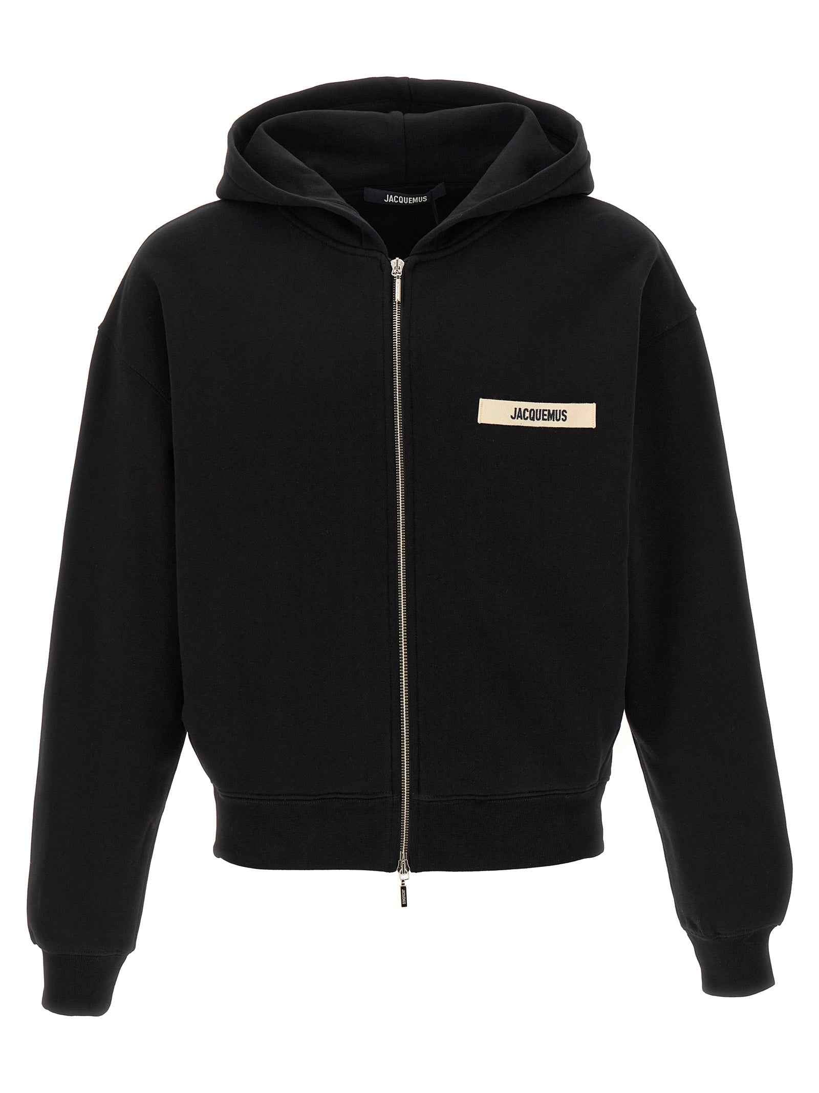Jacquemus Black Cotton Sweatshirt