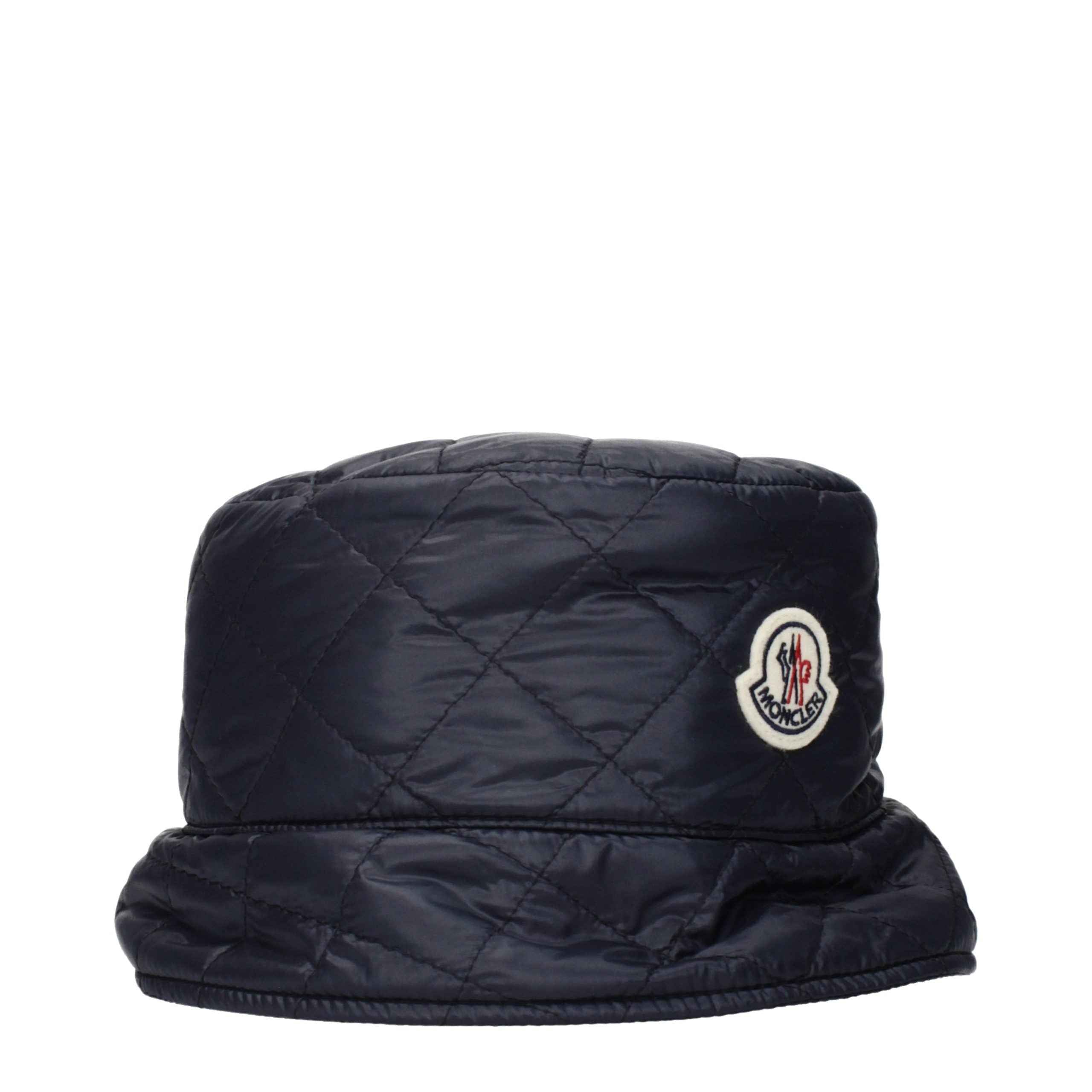 Moncler Blue Cotton Bucket Hat