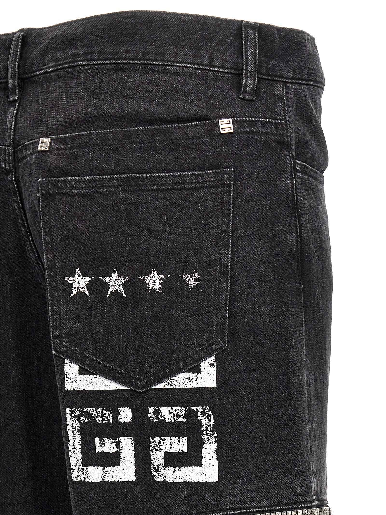 Givenchy Black Cotton Jeans Denim