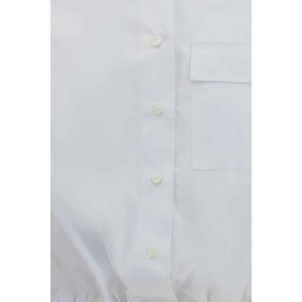Brunello Cucinelli White Cotton Dress Shirt