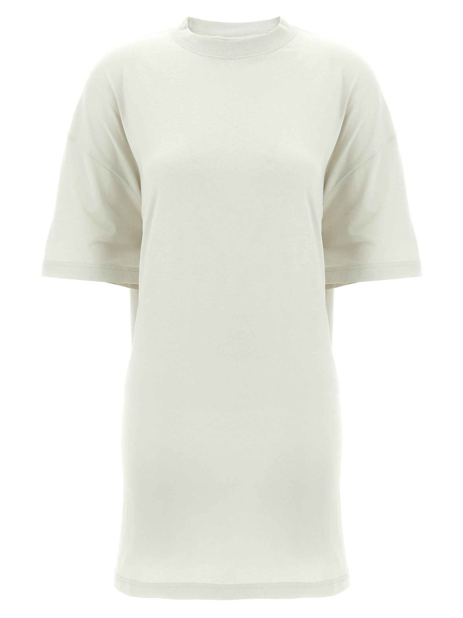 Balenciaga Gray Cotton Short Dress