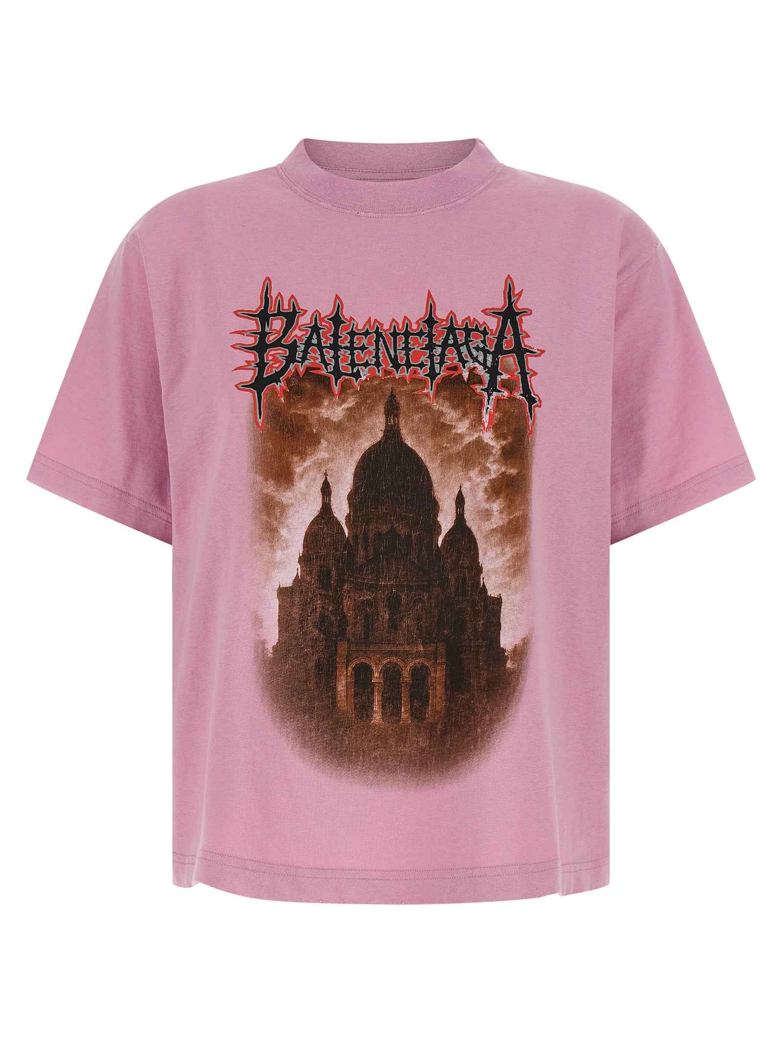 Balenciaga Multicolor Cotton T-Shirt