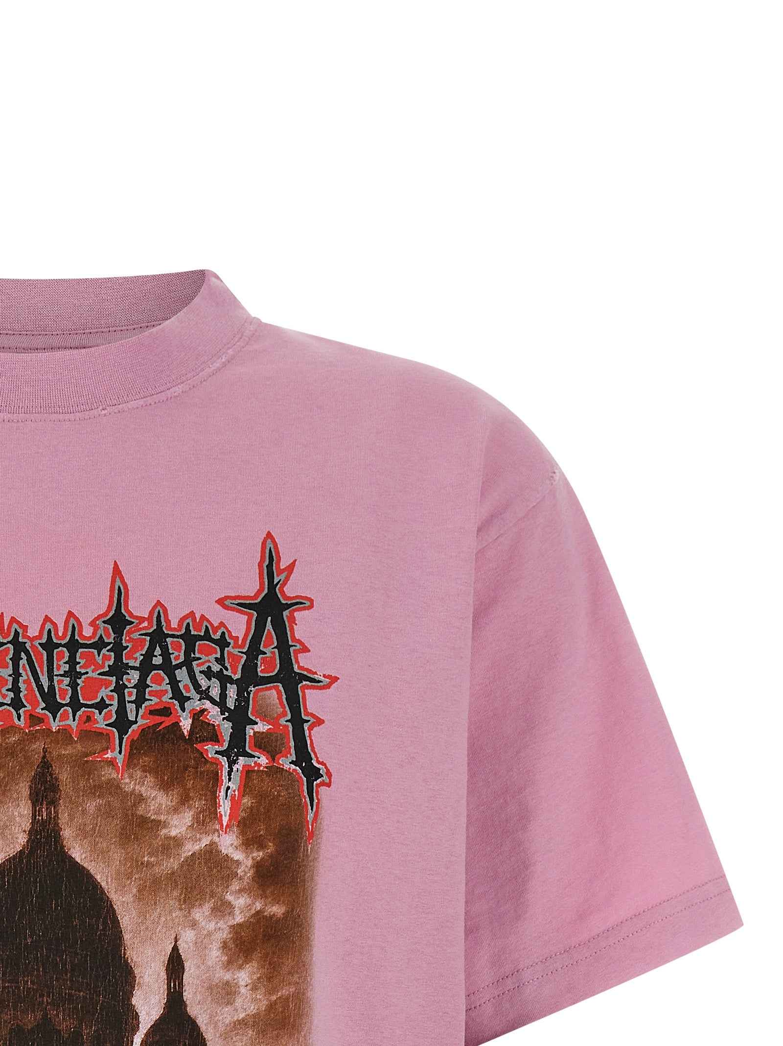 Balenciaga Multicolor Cotton T-Shirt