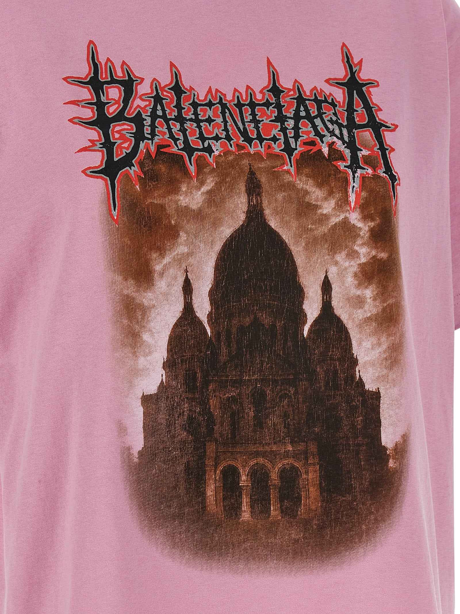 Balenciaga Multicolor Cotton T-Shirt