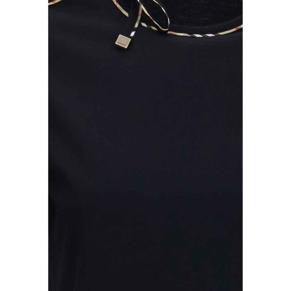 Burberry Black Cotton T-Shirt