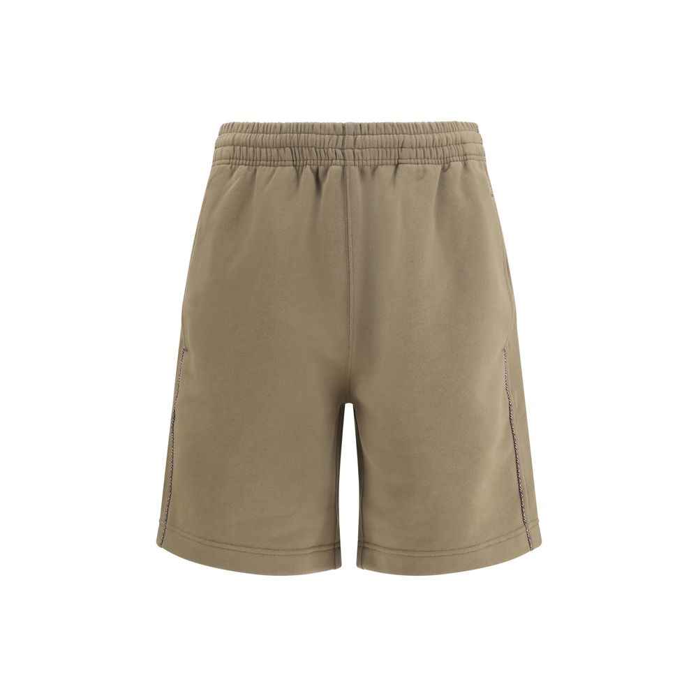 Burberry Brown Cotton Bermuda Shorts