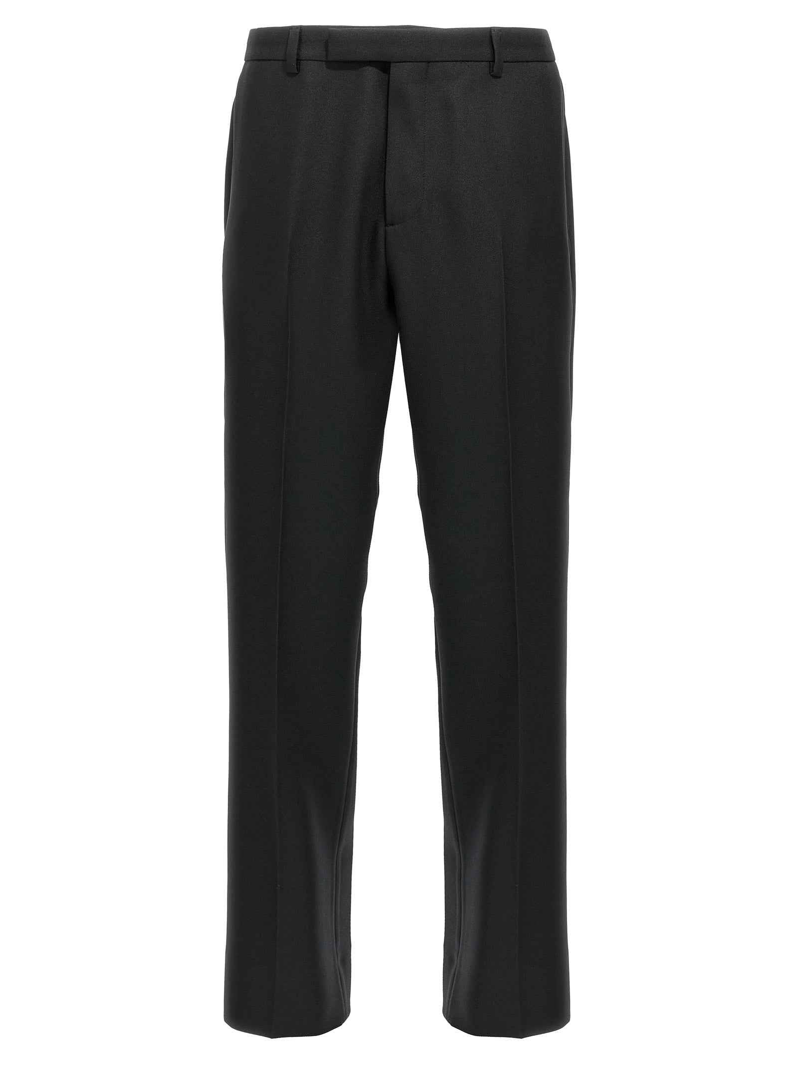 Gucci Black Polyester Casual Pants