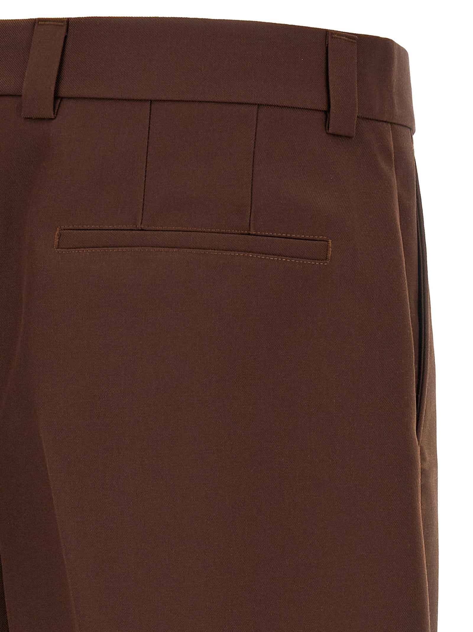 Gucci Brown Wool Bermuda Shorts