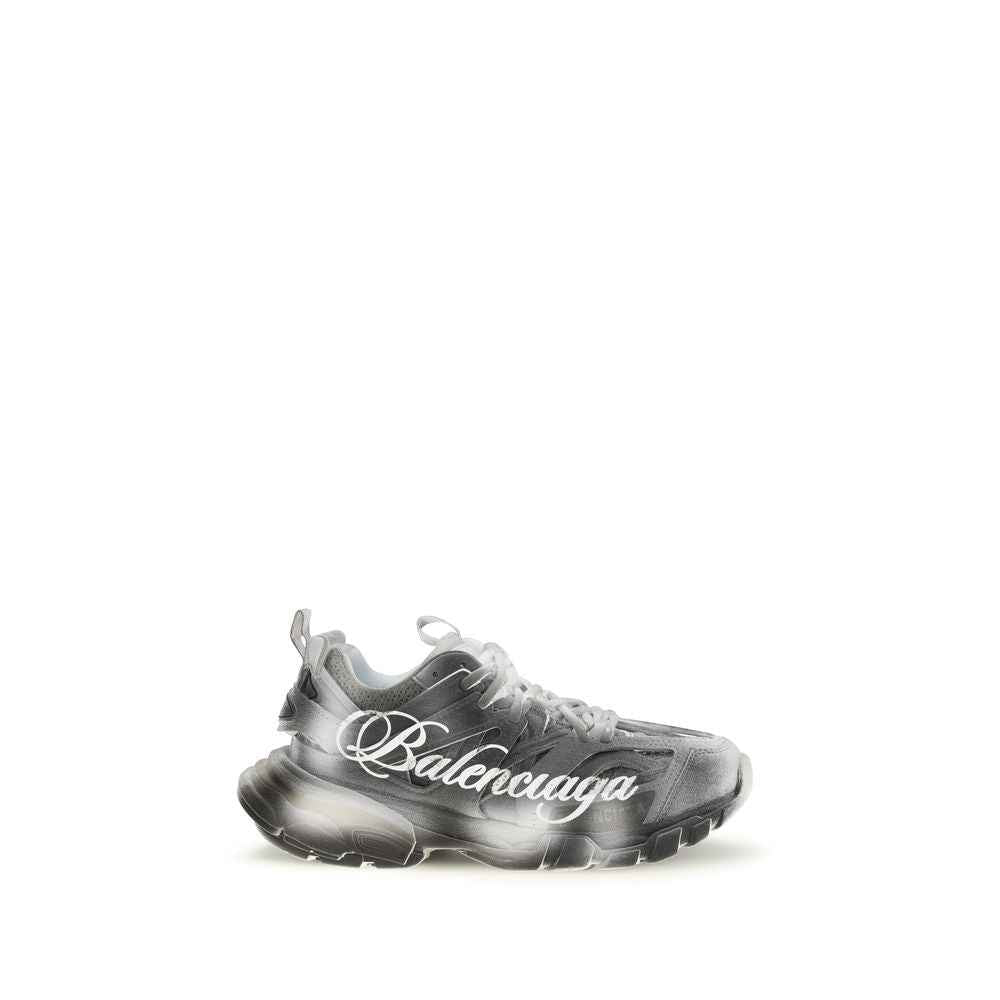 Balenciaga Gray Polyamide Athletic Sneakers