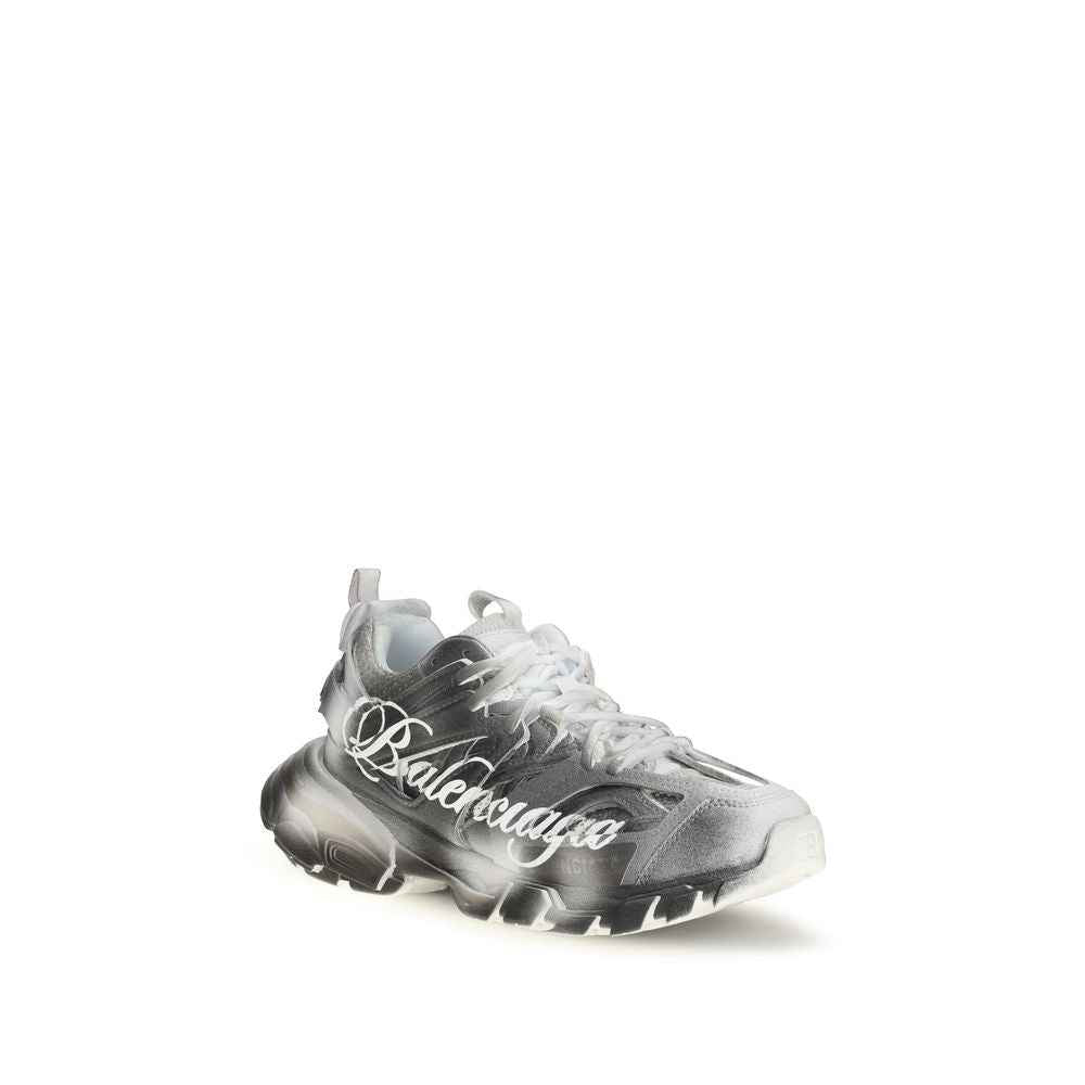 Balenciaga Gray Polyamide Athletic Sneakers