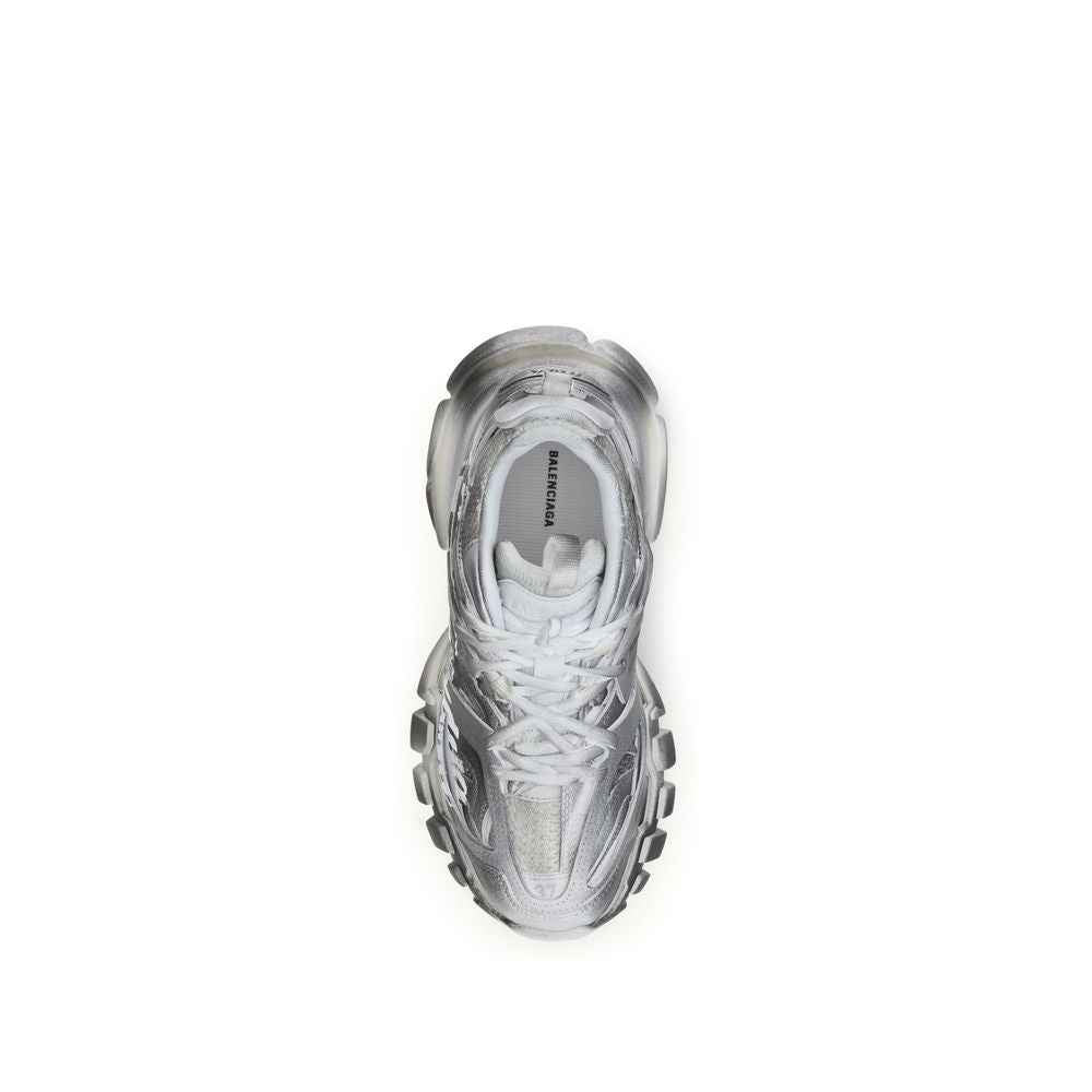 Balenciaga Gray Polyamide Athletic Sneakers