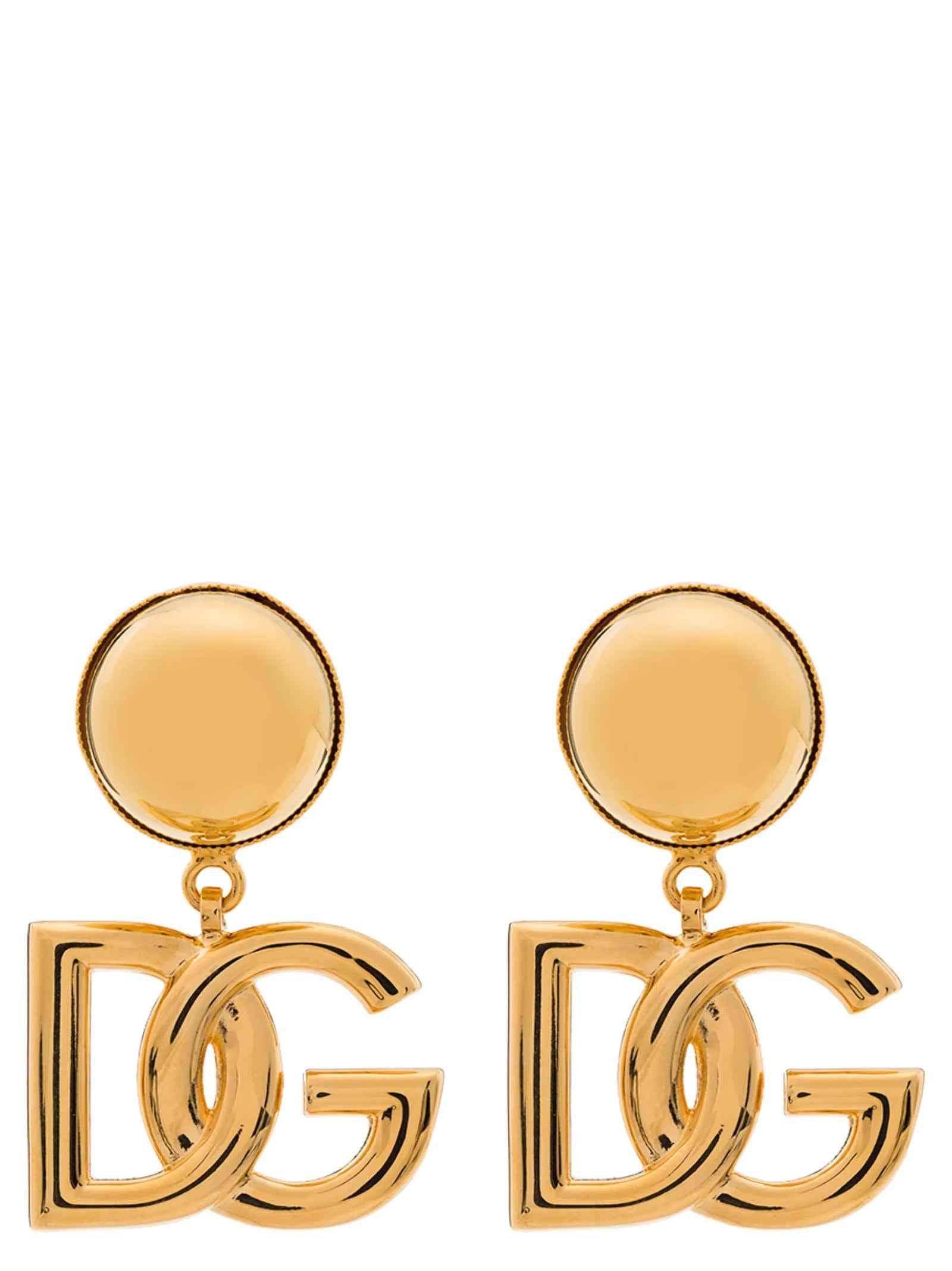 Dolce & Gabbana Gold Brass Earrings